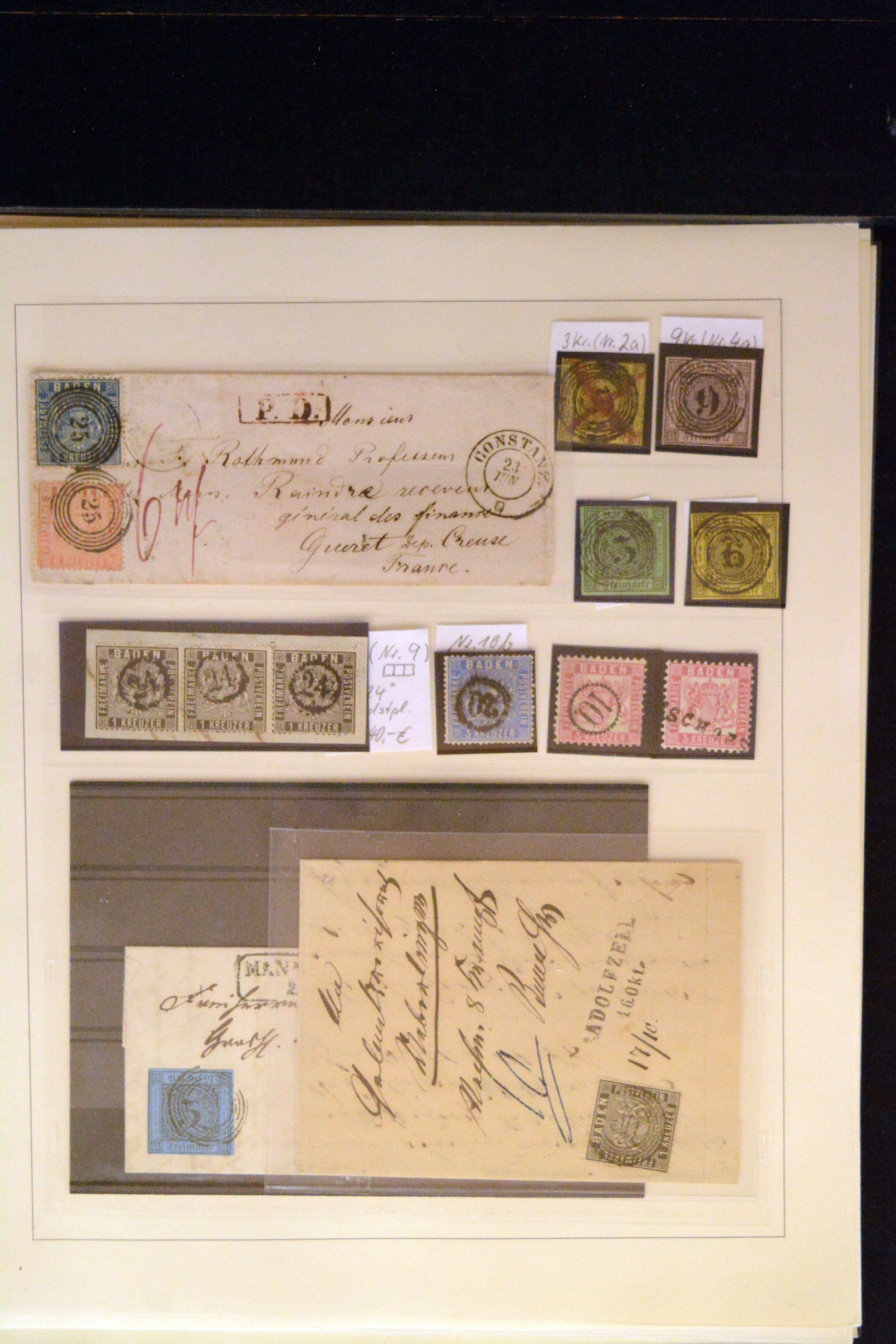 Lot 3577 - german states Baden -  Heinrich Koehler Auktionen Auction #371- Day 3