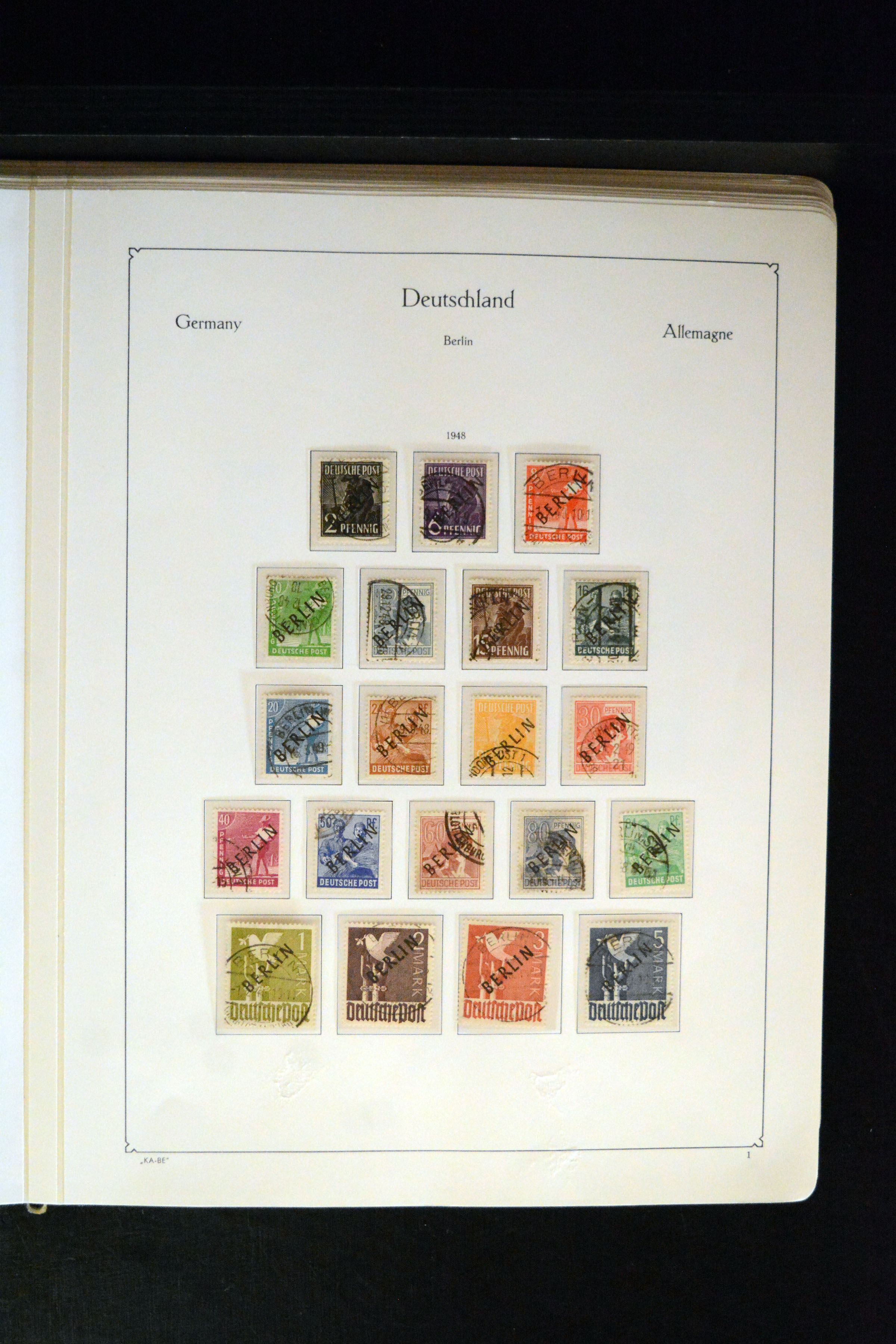 Lot 4105 - germany after 1945 berlin - Heinrich Koehler Auktionen Auction #371- Day 3 Lot 4105 - germany after 1945 berlin - Heinrich Koehler Auktionen Auction #371- Day 3