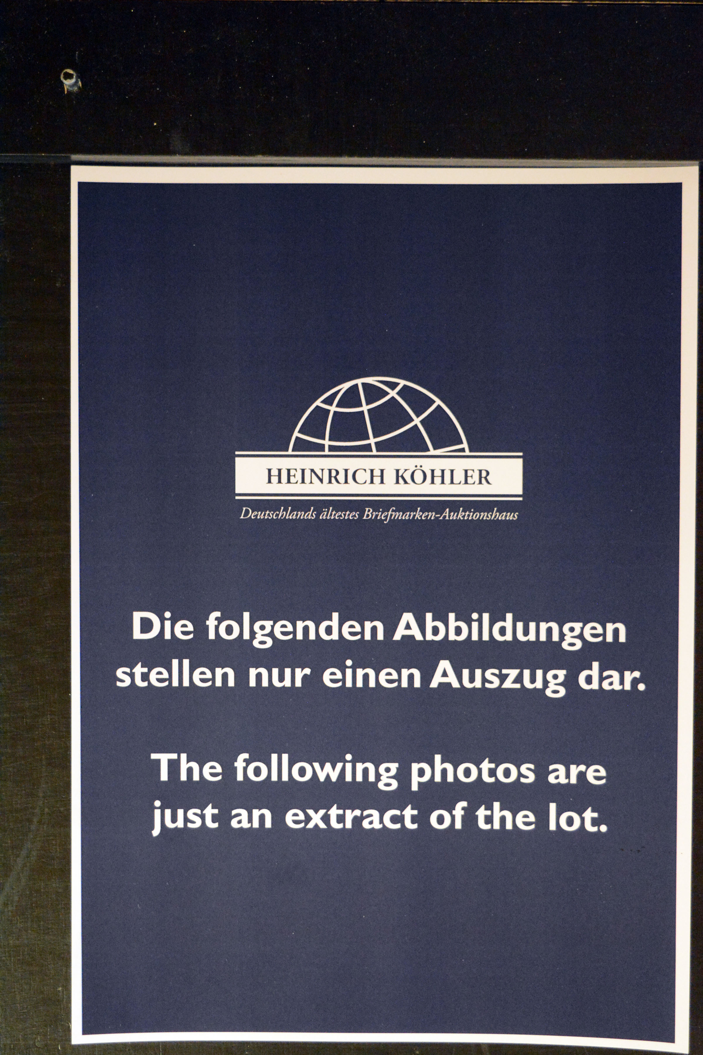 Lot 3932 - Main catalogue german fieldpost - Heinrich Koehler Auktionen Auction #371- Day 3 Lot 3932 - Main catalogue german fieldpost - Heinrich Koehler Auktionen Auction #371- Day 3