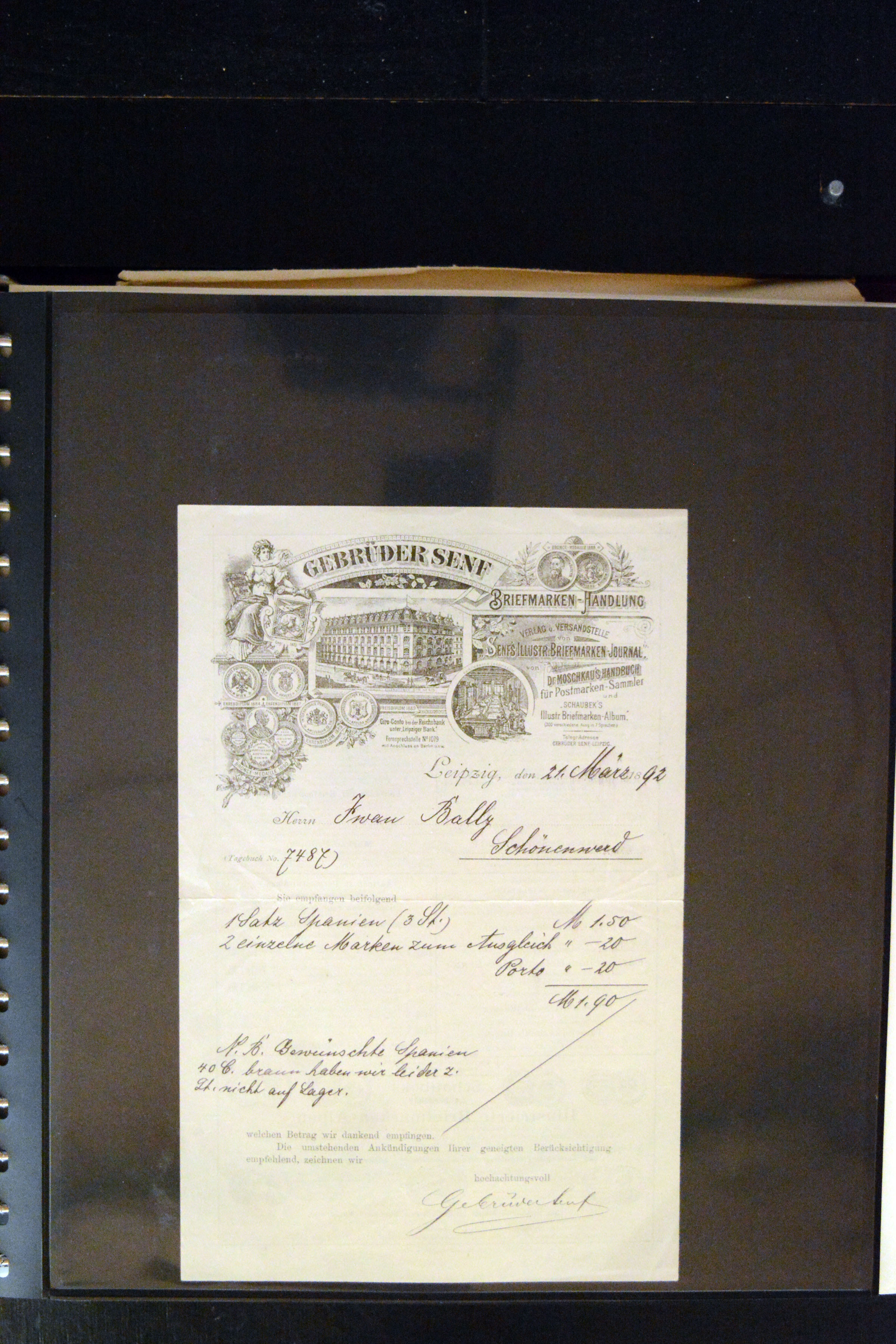 Lot 3757 - German Empire German Empire - officials - Wiesbaden - Heinrich Koehler Auktionen Auction #371- Day 3 Lot 3757 - German Empire German Empire - officials - Wiesbaden - Heinrich Koehler Auktionen Auction #371- Day 3
