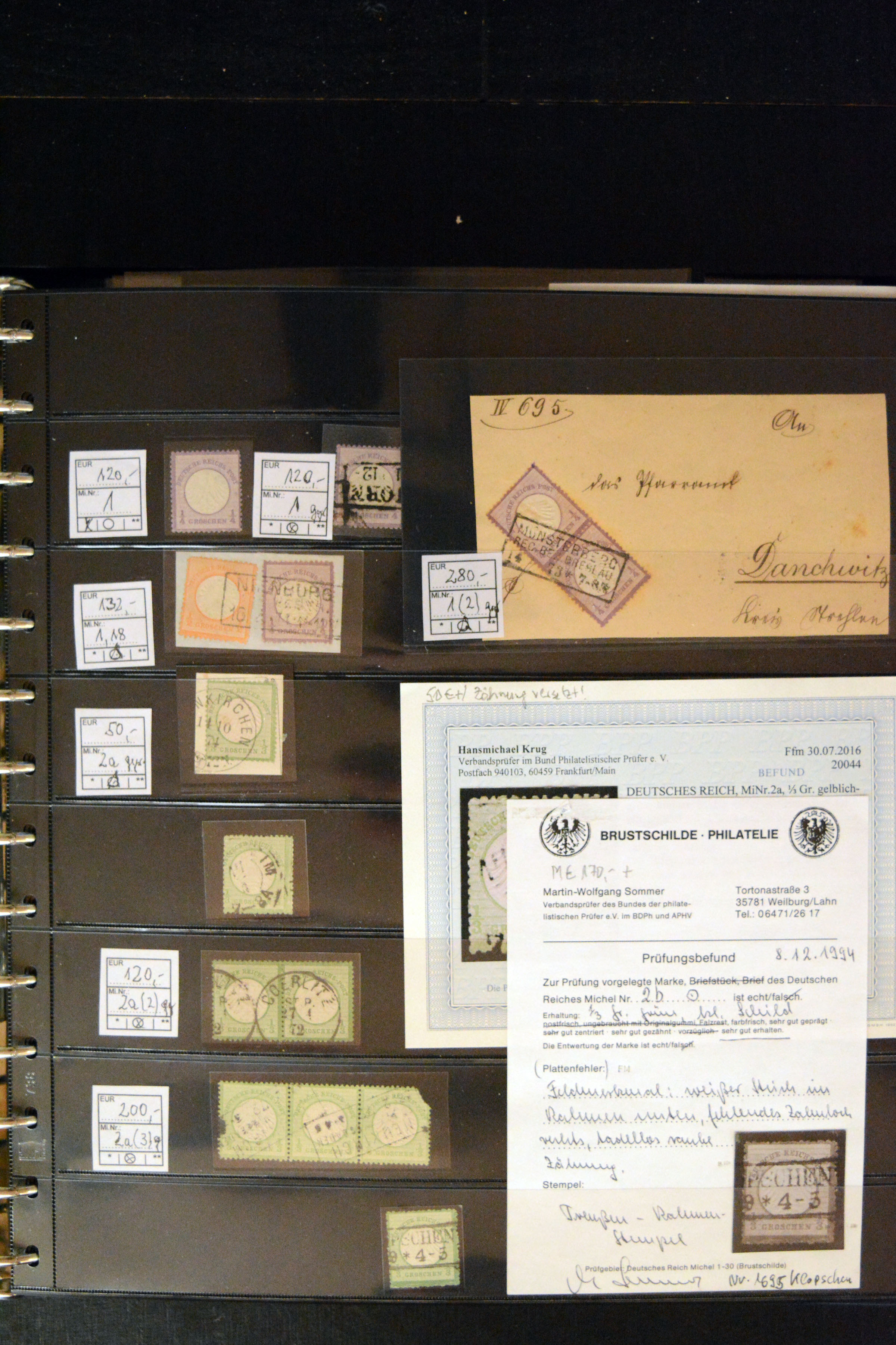 Lot 3648 - Main catalogue German Empire - Heinrich Koehler Auktionen Auction #371- Day 3 Lot 3648 - Main catalogue German Empire - Heinrich Koehler Auktionen Auction #371- Day 3