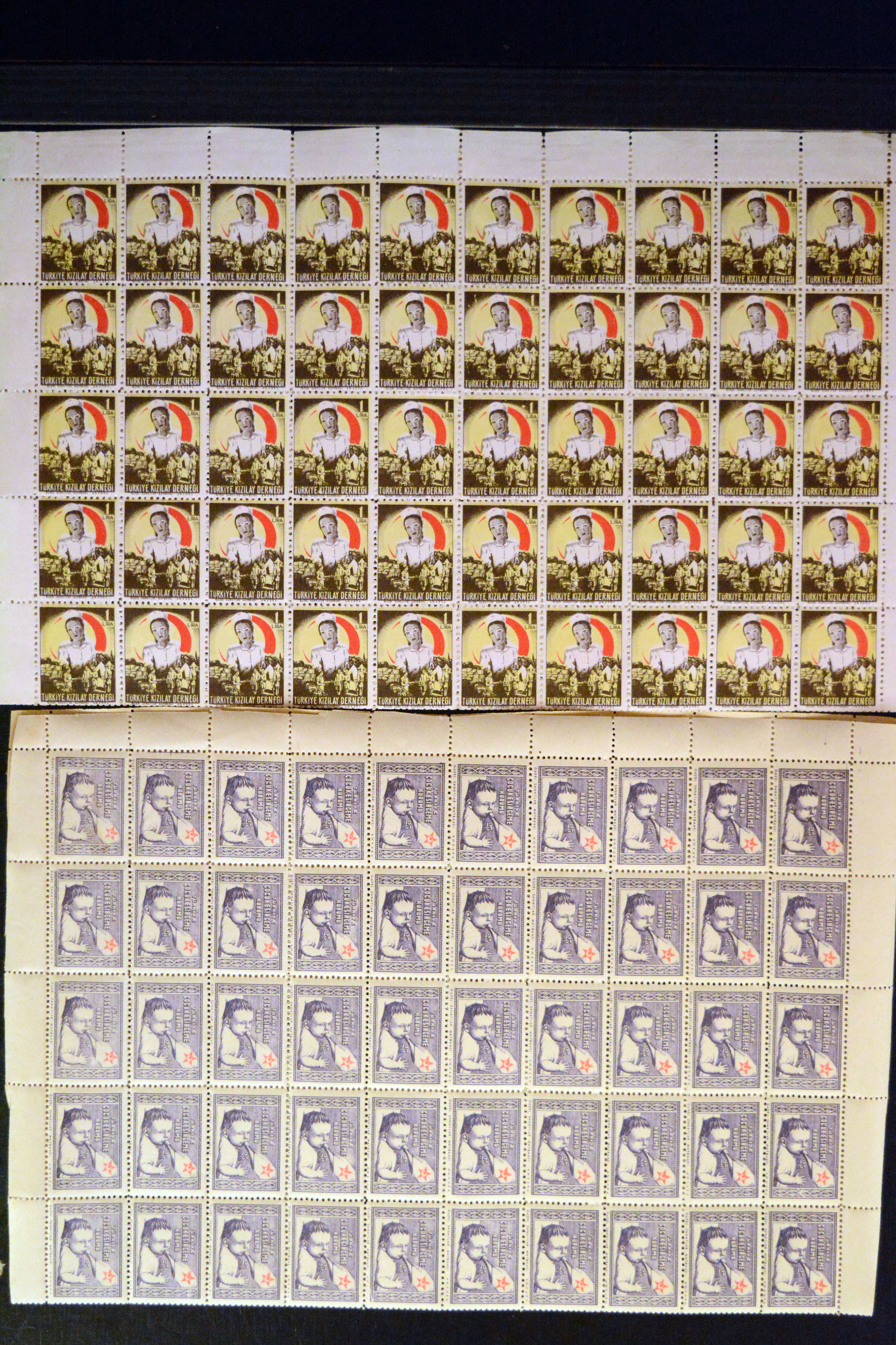 Lot 3284 - thrace Turkey - compulsory stamps for the red crescent, Children's Aid - Heinrich Koehler Auktionen Auction #371- Day 3 Lot 3284 - thrace Turkey - compulsory stamps for the red crescent, Children's Aid - Heinrich Koehler Auktionen Auction #371- Day 3