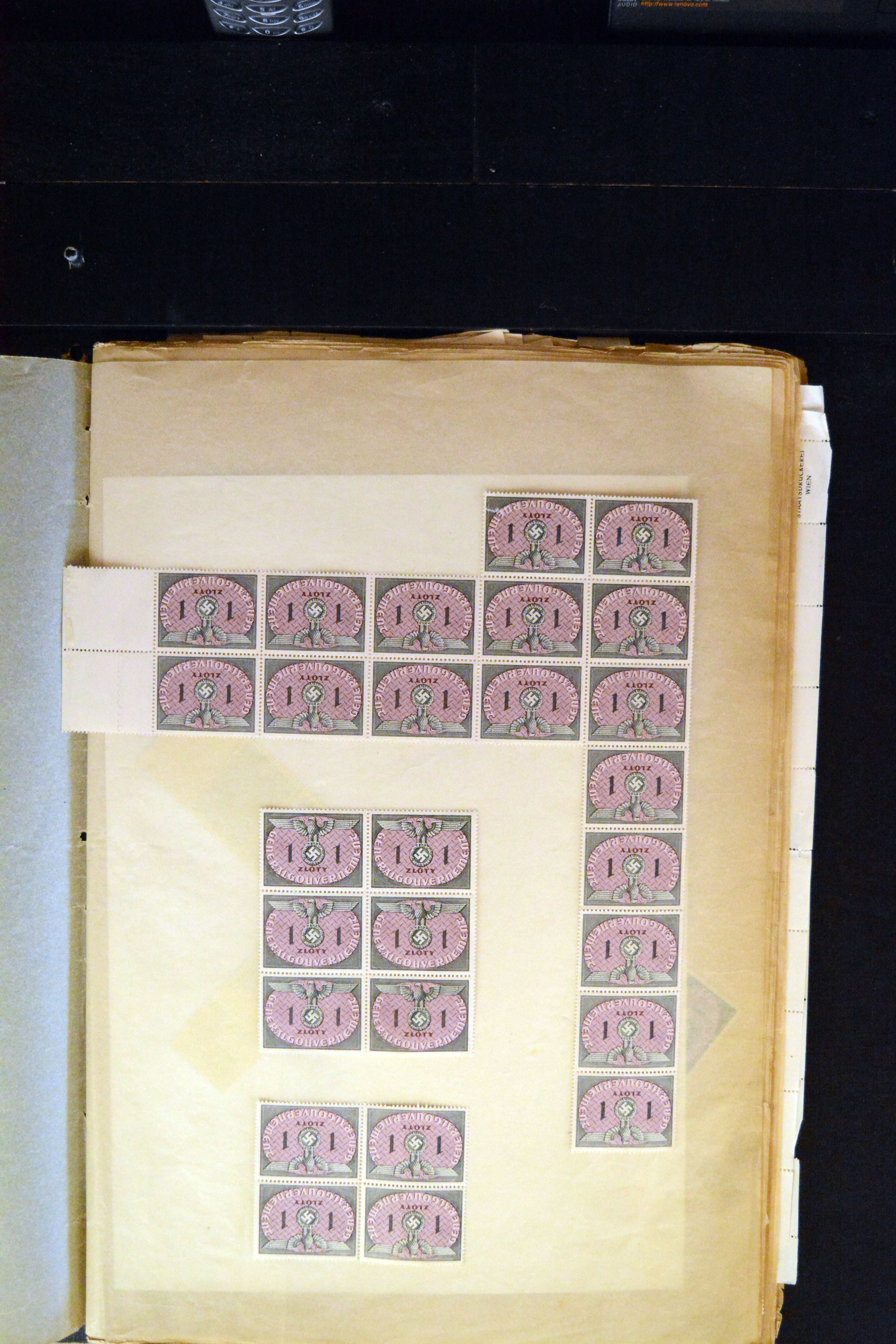 Lot 3893 - german occupation issues 1939/45 general government - Heinrich Koehler Auktionen Auction #371- Day 3 Lot 3893 - german occupation issues 1939/45 general government - Heinrich Koehler Auktionen Auction #371- Day 3
