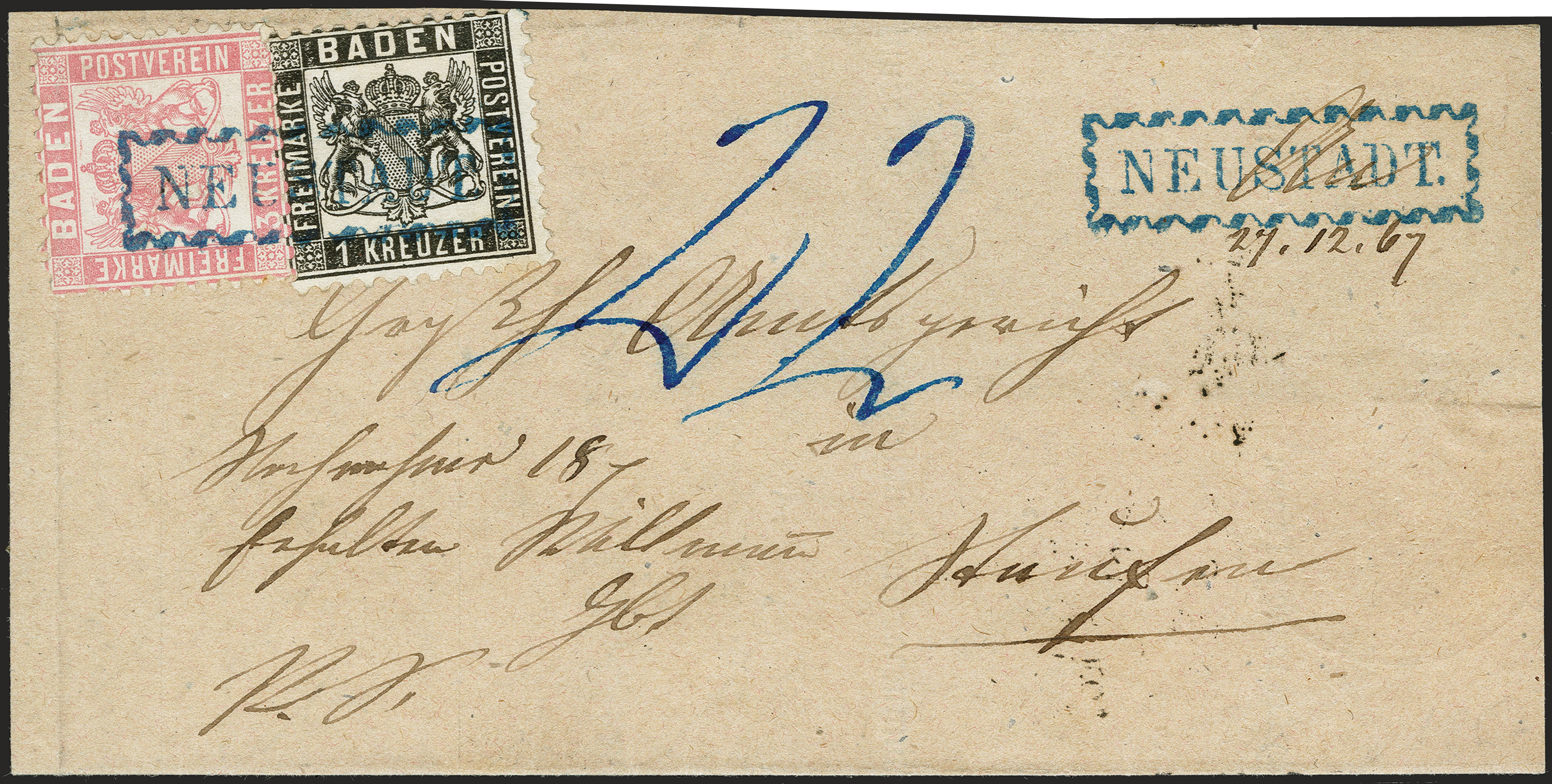 Lot 7 - Altdeutsche Staaten Baden -  Heinrich Koehler Auktionen 372nd Auction - The ERIVAN Collection