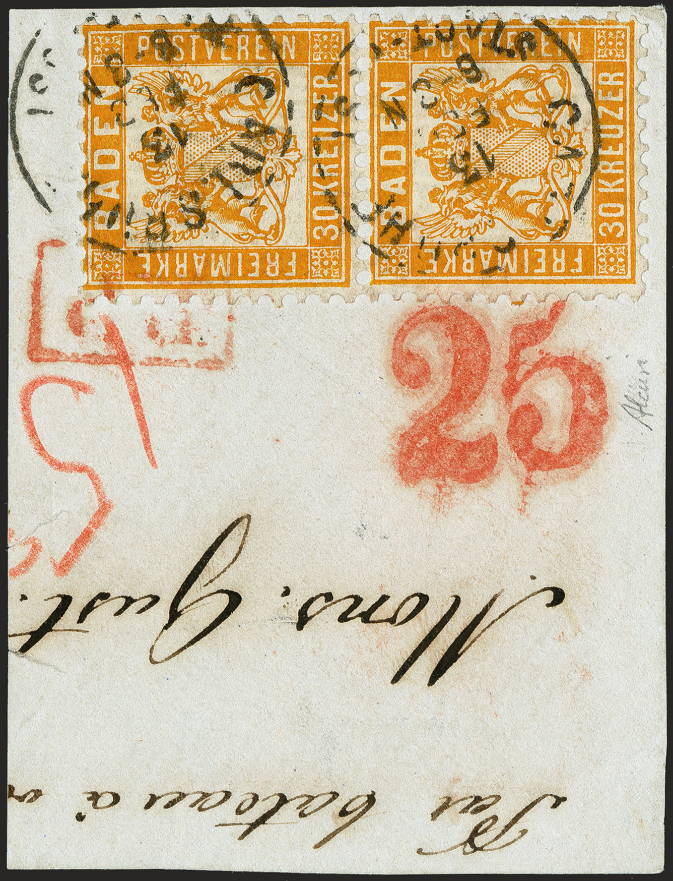 Lot 12 - Altdeutsche Staaten Baden -  Heinrich Koehler Auktionen 372nd Auction - The ERIVAN Collection