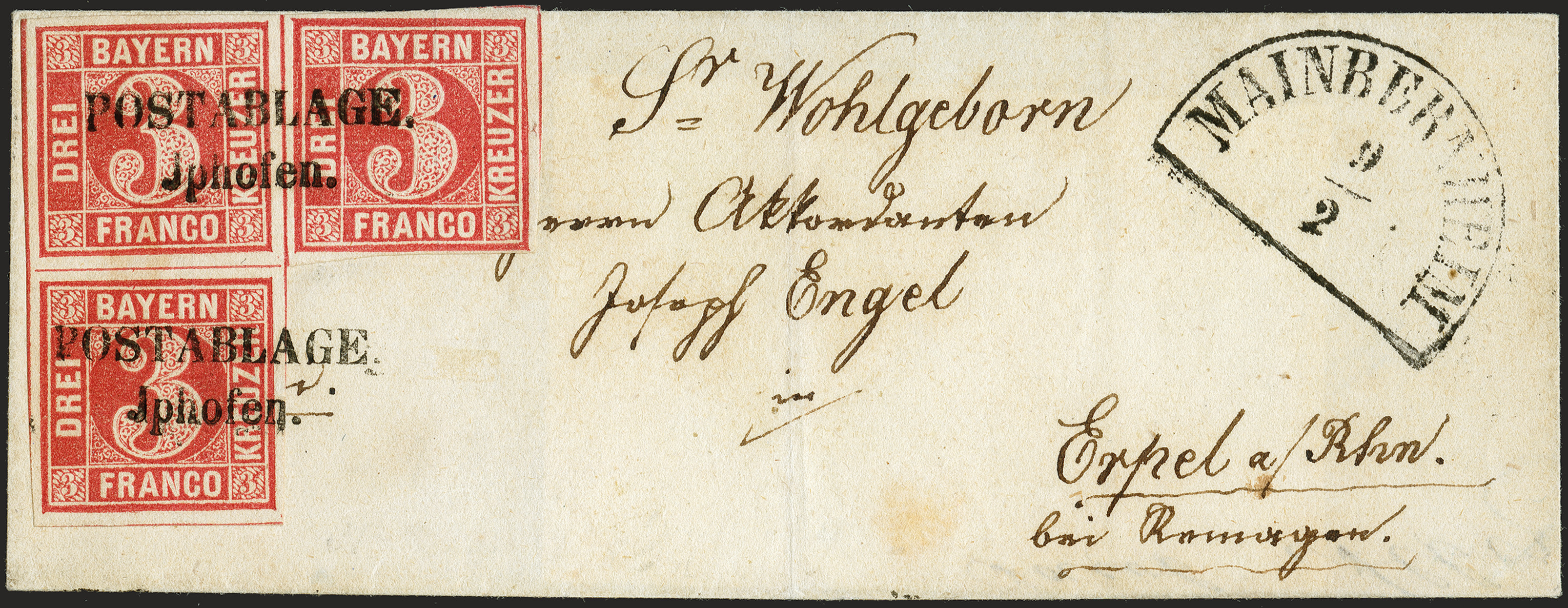 Lot 32 - Altdeutsche Staaten bavaria - Heinrich Koehler Auktionen 372nd Auction - The ERIVAN Collection Lot 32 - Altdeutsche Staaten bavaria - Heinrich Koehler Auktionen 372nd Auction - The ERIVAN Collection