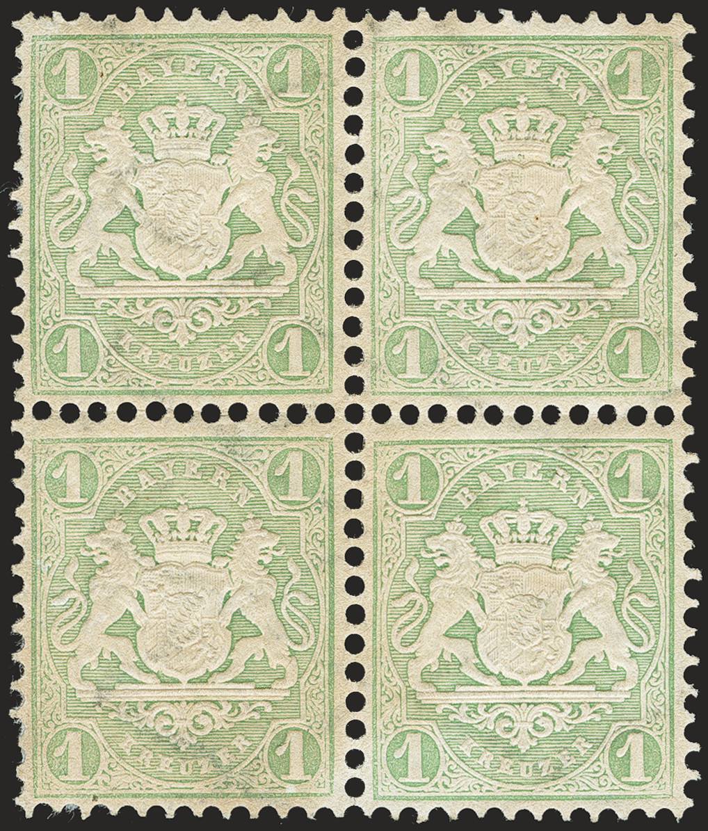 Lot 42 - Altdeutsche Staaten bavaria - Heinrich Koehler Auktionen 372nd Auction - The ERIVAN Collection Lot 42 - Altdeutsche Staaten bavaria - Heinrich Koehler Auktionen 372nd Auction - The ERIVAN Collection