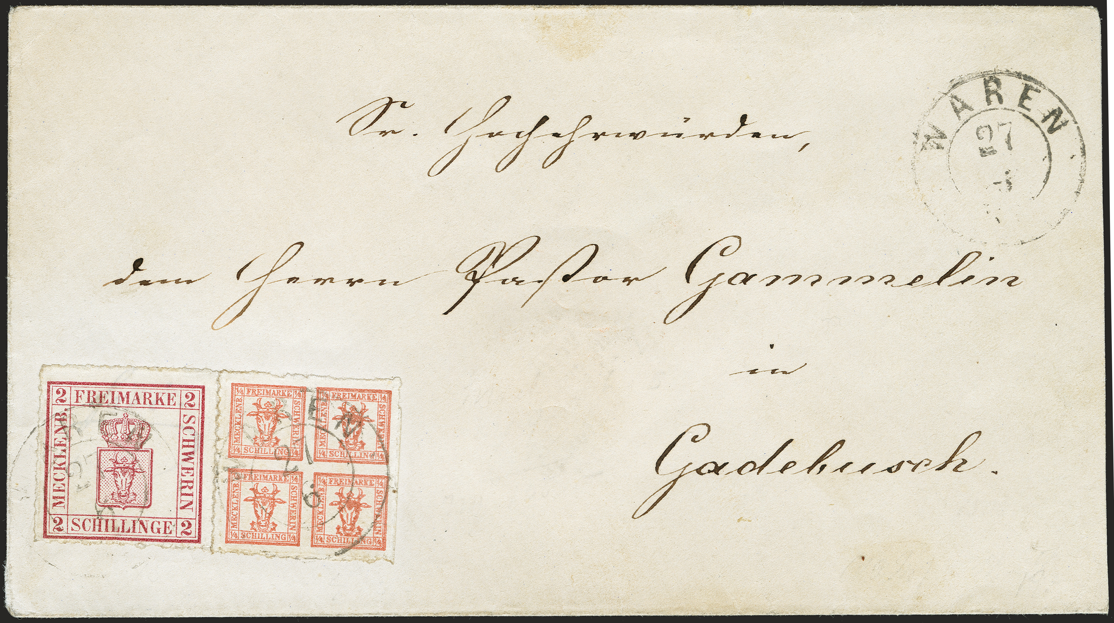 Lot 128 - Altdeutsche Staaten mecklenburg-schwerin -  Heinrich Koehler Auktionen 372nd Auction - The ERIVAN Collection