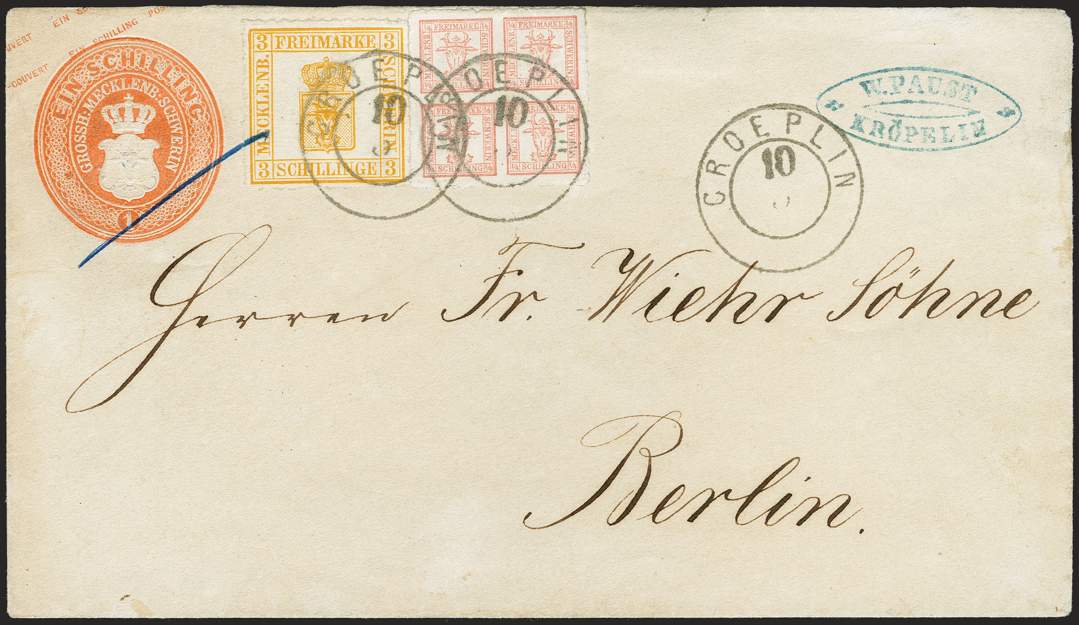 Lot 127 - Altdeutsche Staaten mecklenburg-schwerin -  Heinrich Koehler Auktionen 372nd Auction - The ERIVAN Collection