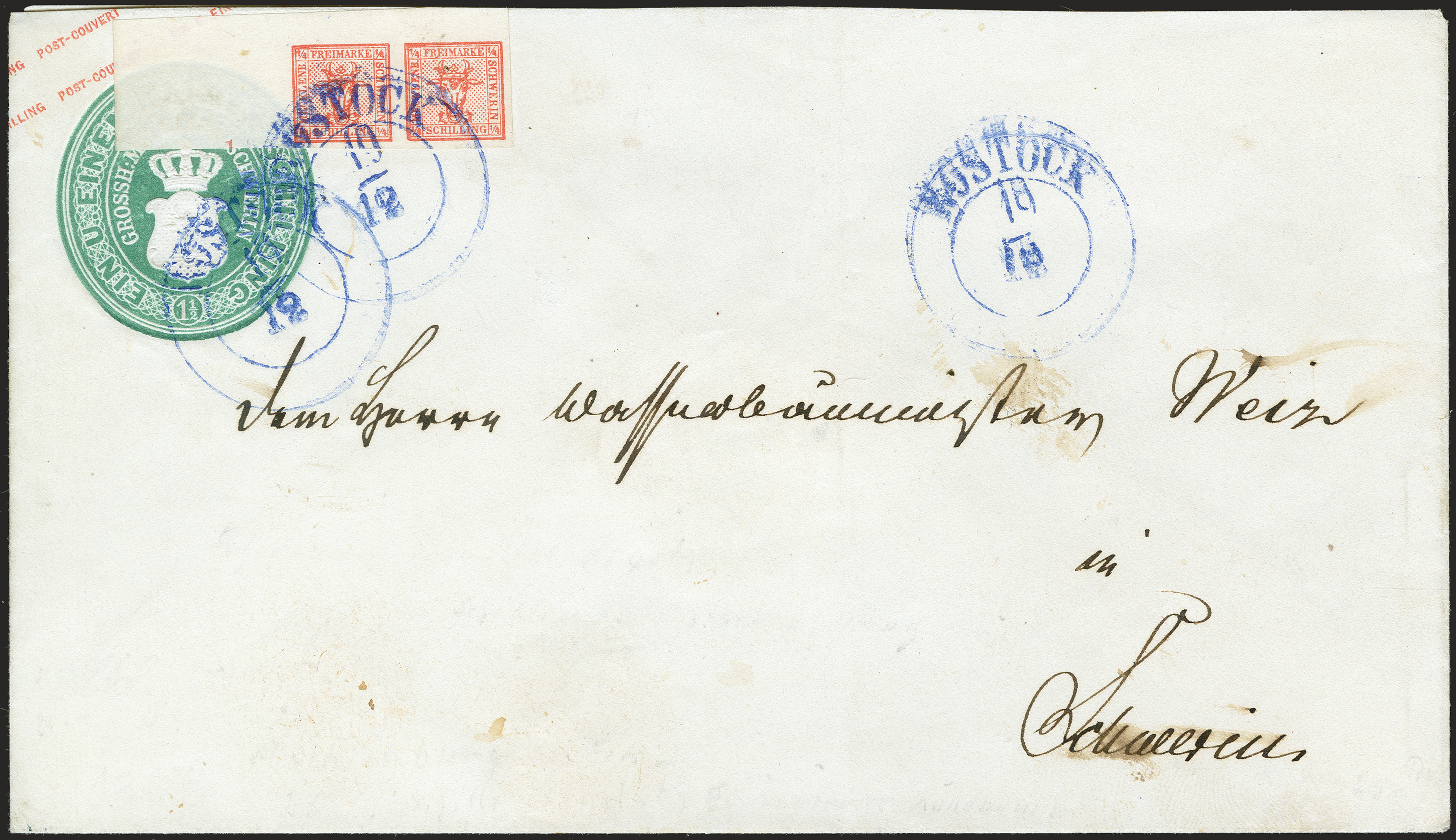 Lot 123 - Altdeutsche Staaten mecklenburg-schwerin -  Heinrich Koehler Auktionen 372nd Auction - The ERIVAN Collection