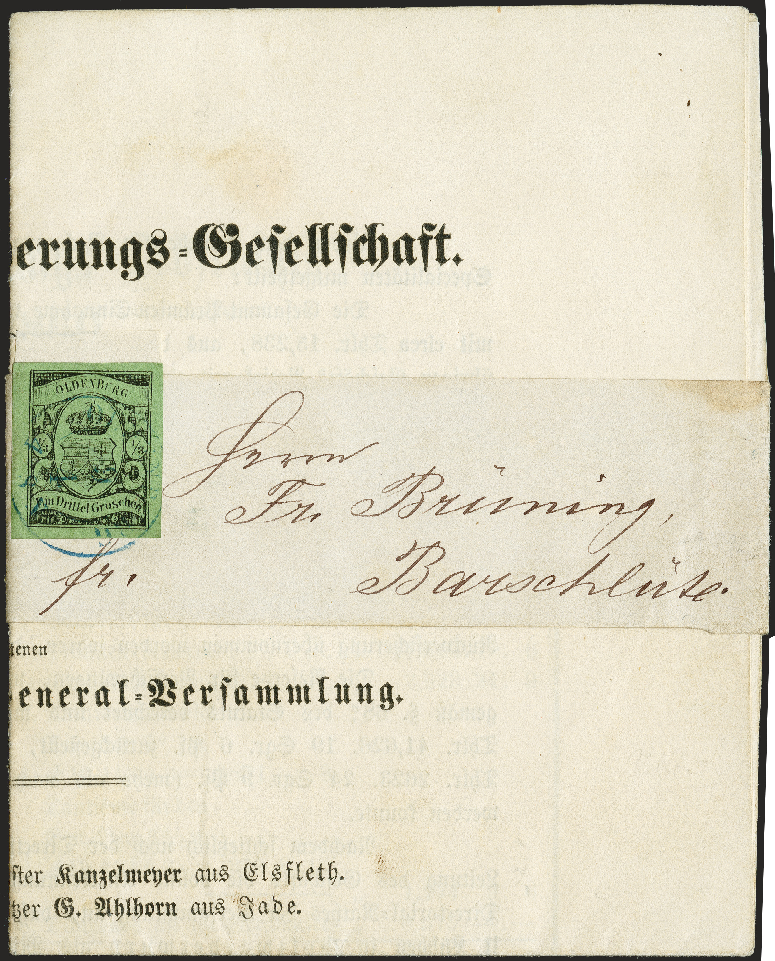 Lot 139 - Altdeutsche Staaten oldenburg -  Heinrich Koehler Auktionen 372nd Auction - The ERIVAN Collection