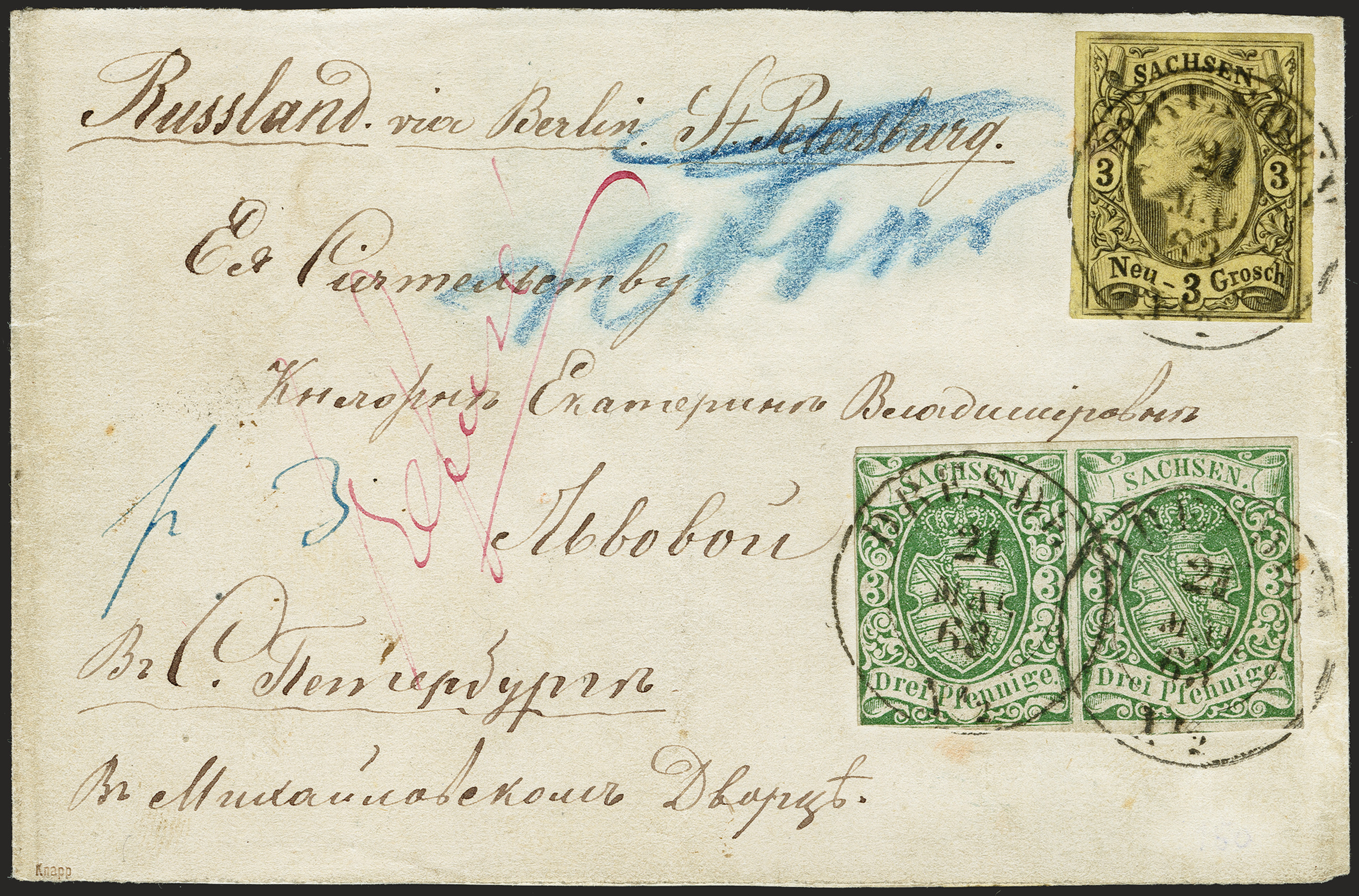 Lot 263 - Altdeutsche Staaten saxony - Heinrich Koehler Auktionen 372nd Auction - The ERIVAN Collection Lot 263 - Altdeutsche Staaten saxony - Heinrich Koehler Auktionen 372nd Auction - The ERIVAN Collection