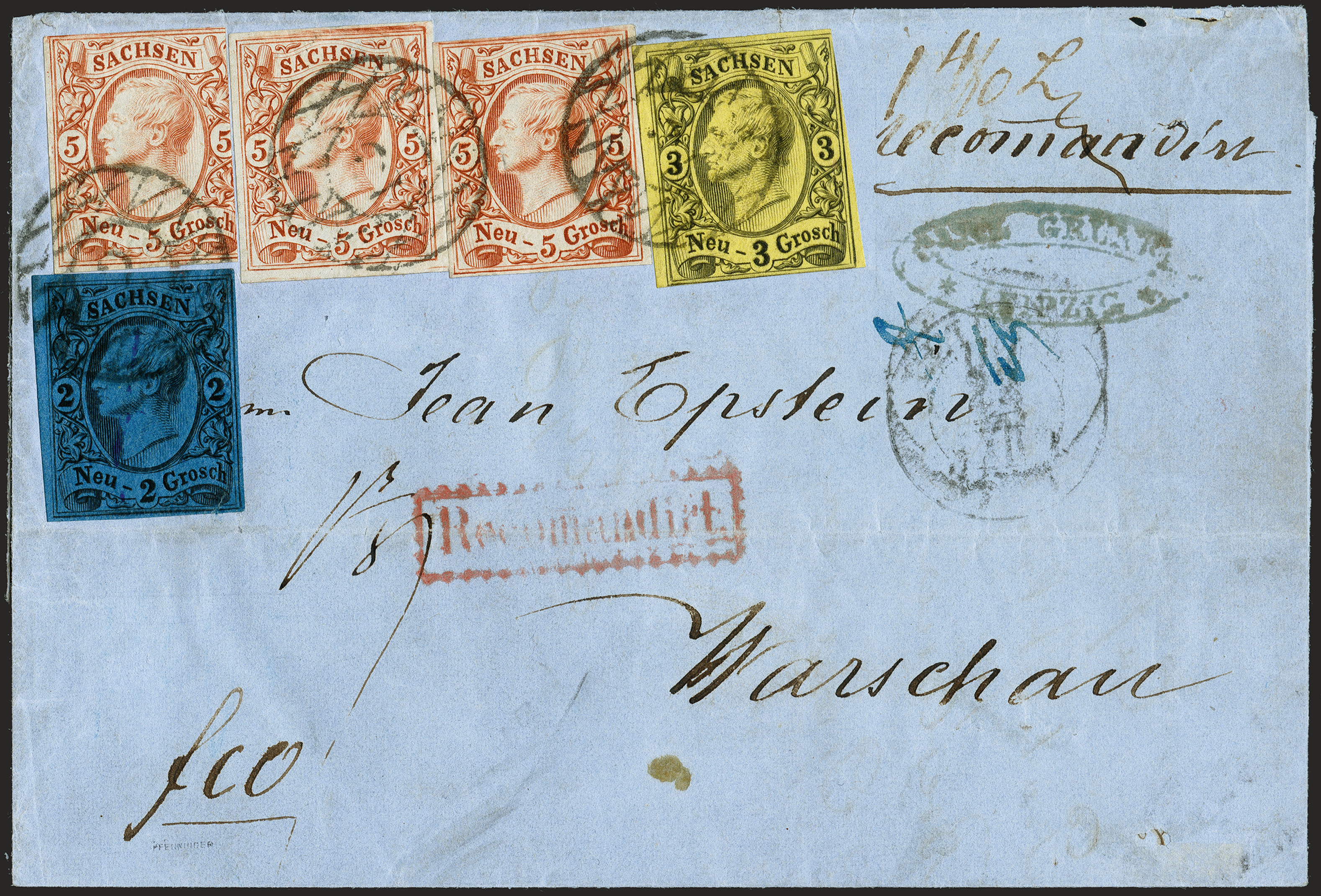 Lot 265 - Altdeutsche Staaten saxony - Heinrich Koehler Auktionen 372nd Auction - The ERIVAN Collection Lot 265 - Altdeutsche Staaten saxony - Heinrich Koehler Auktionen 372nd Auction - The ERIVAN Collection