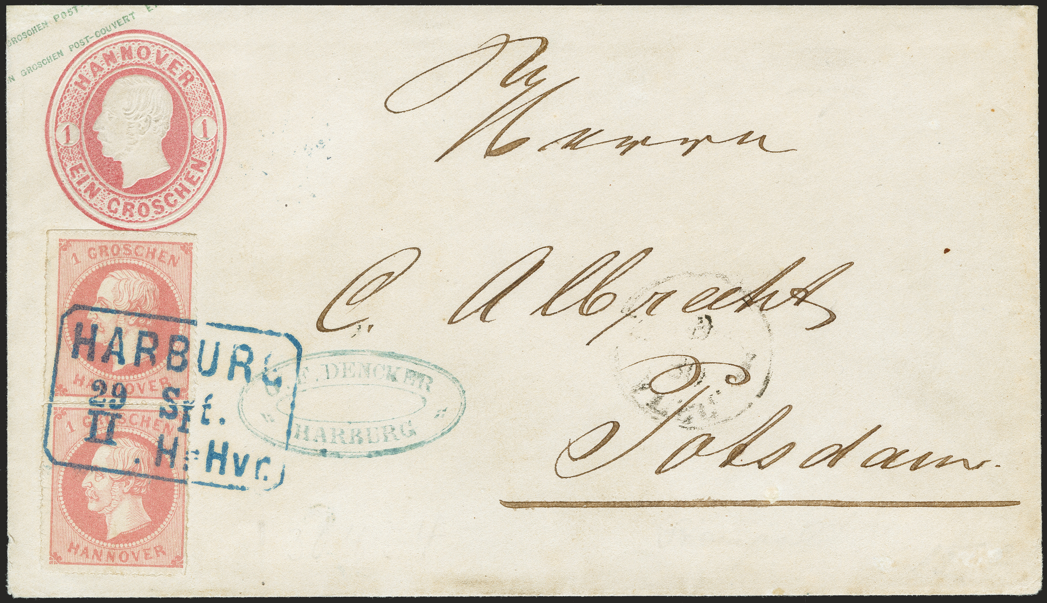 Lot 112 - hannover Hannover - postal stationary -  Heinrich Koehler Auktionen 372nd Auction - The ERIVAN Collection