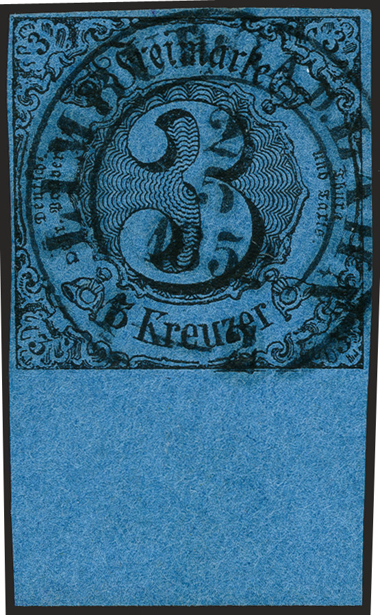 Lot 280 - Altdeutsche Staaten thurn and taxis -  Heinrich Koehler Auktionen 372nd Auction - The ERIVAN Collection