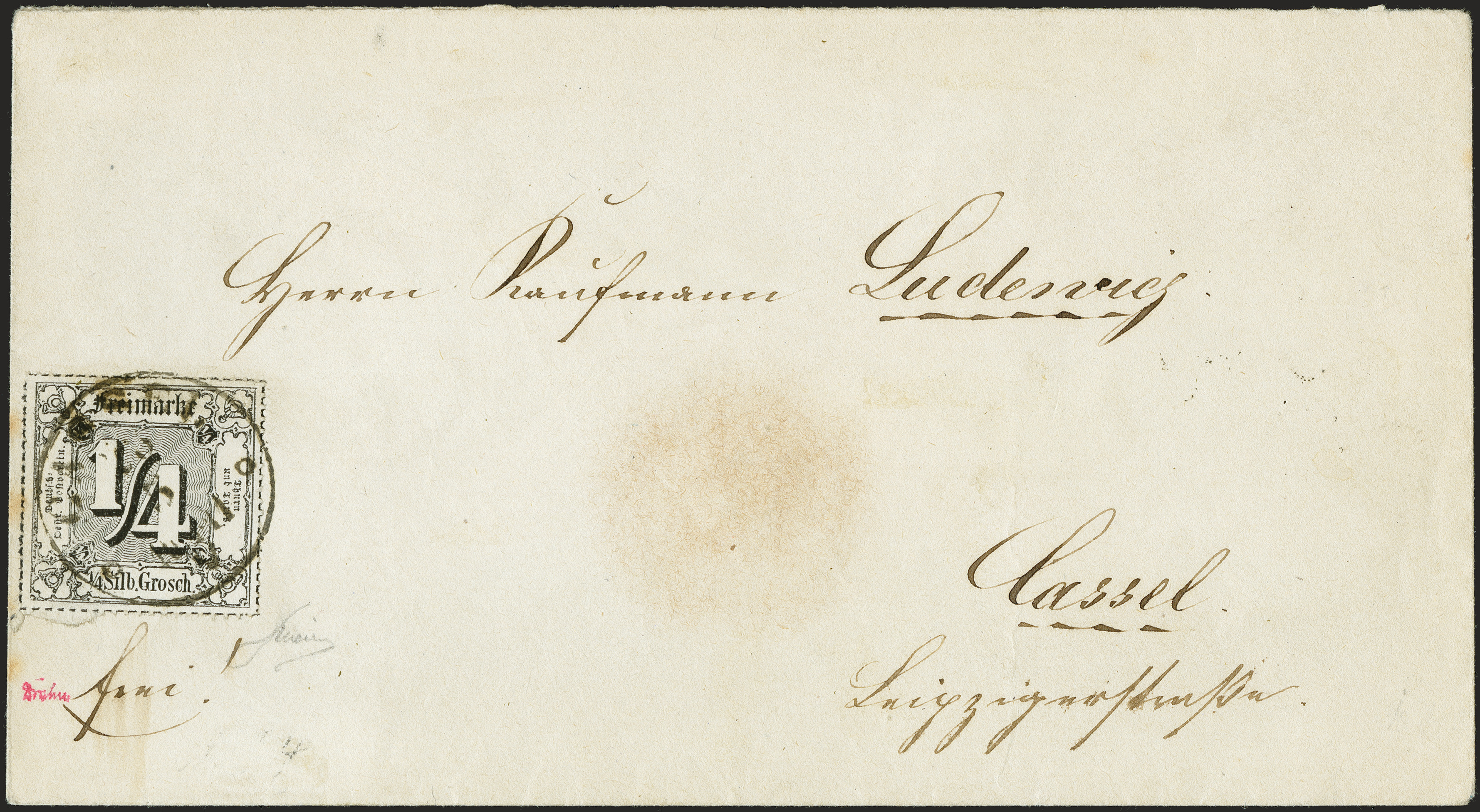 Lot 286 - Altdeutsche Staaten thurn and taxis -  Heinrich Koehler Auktionen 372nd Auction - The ERIVAN Collection