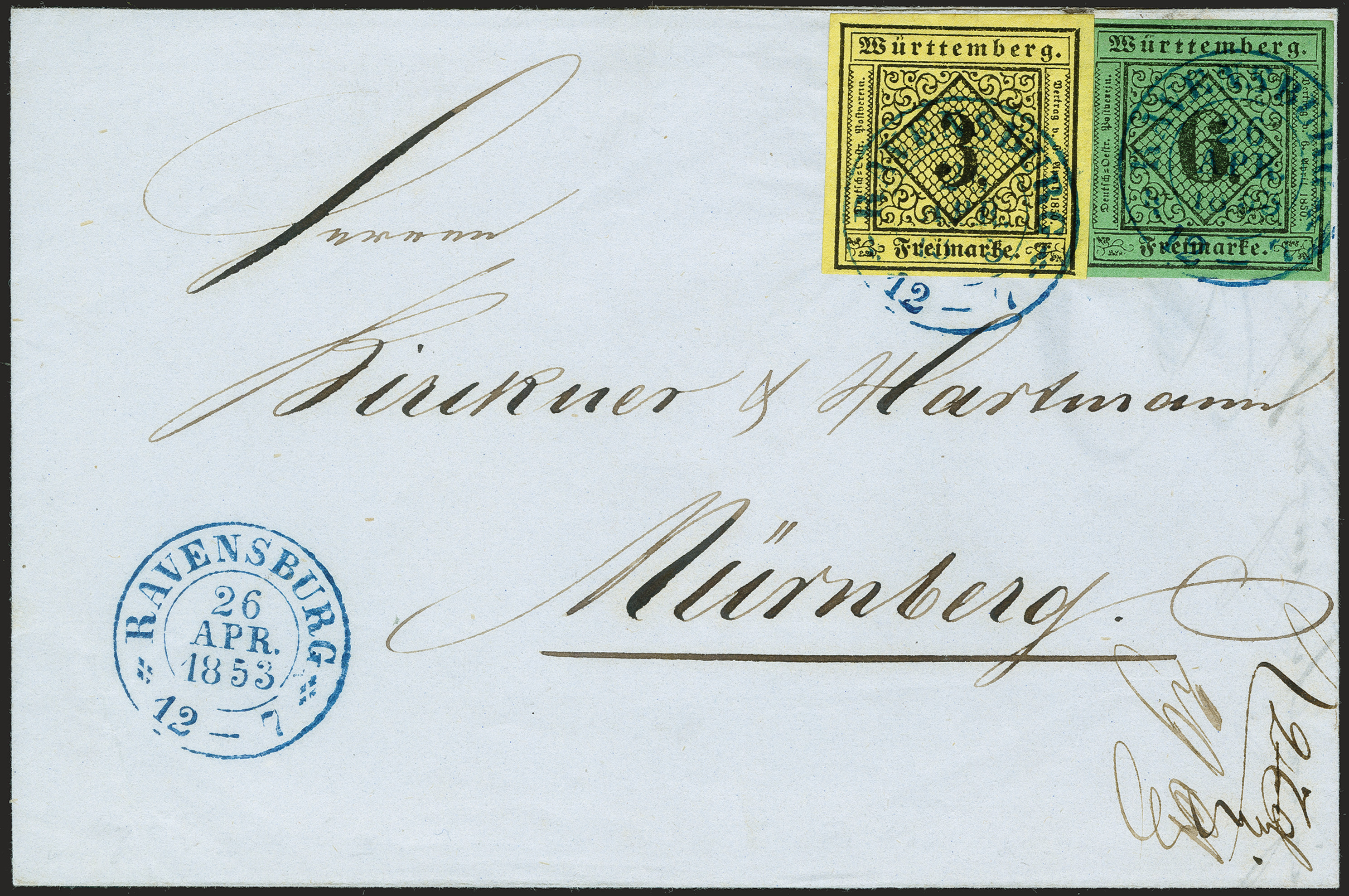 Lot 291 - Altdeutsche Staaten Wurttemberg -  Heinrich Koehler Auktionen 372nd Auction - The ERIVAN Collection