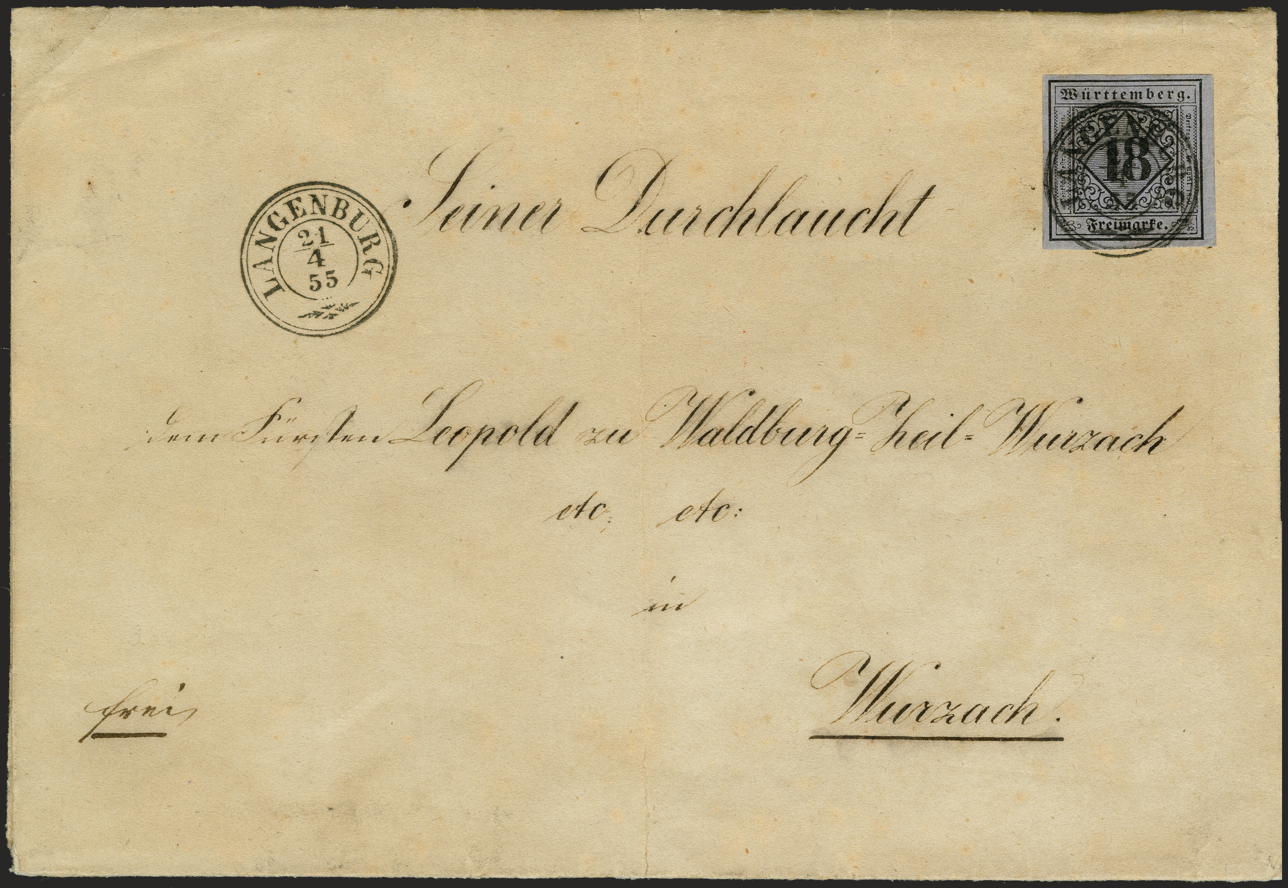 Lot 292 - Altdeutsche Staaten Wurttemberg -  Heinrich Koehler Auktionen 372nd Auction - The ERIVAN Collection