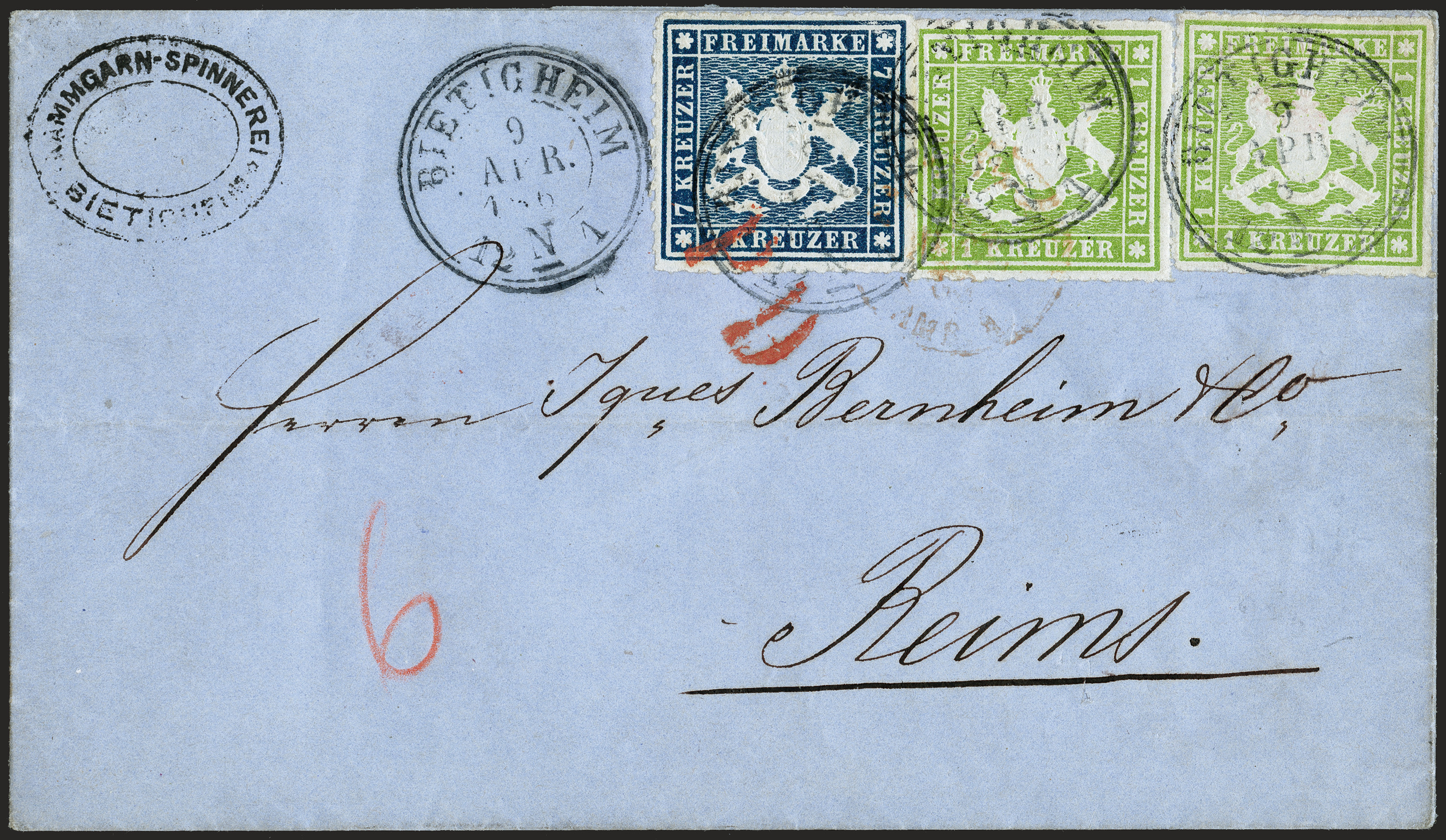 Lot 297 - Altdeutsche Staaten Wurttemberg -  Heinrich Koehler Auktionen 372nd Auction - The ERIVAN Collection