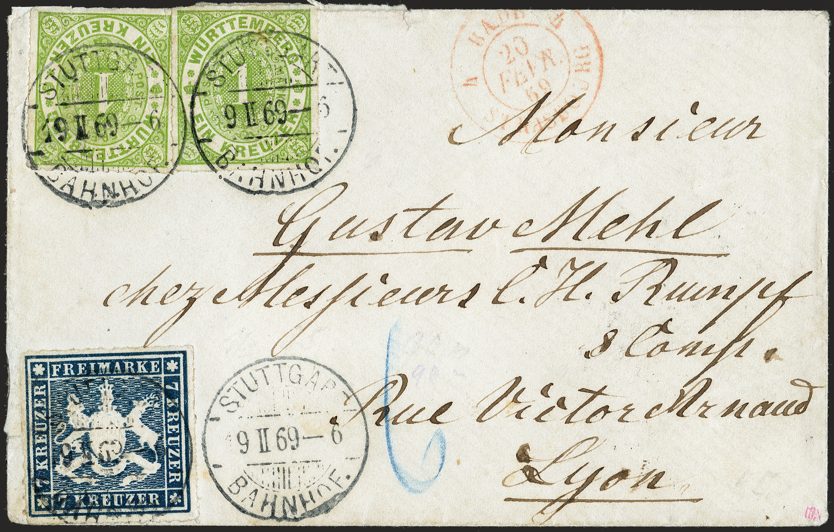 Lot 298 - Altdeutsche Staaten Wurttemberg -  Heinrich Koehler Auktionen 372nd Auction - The ERIVAN Collection