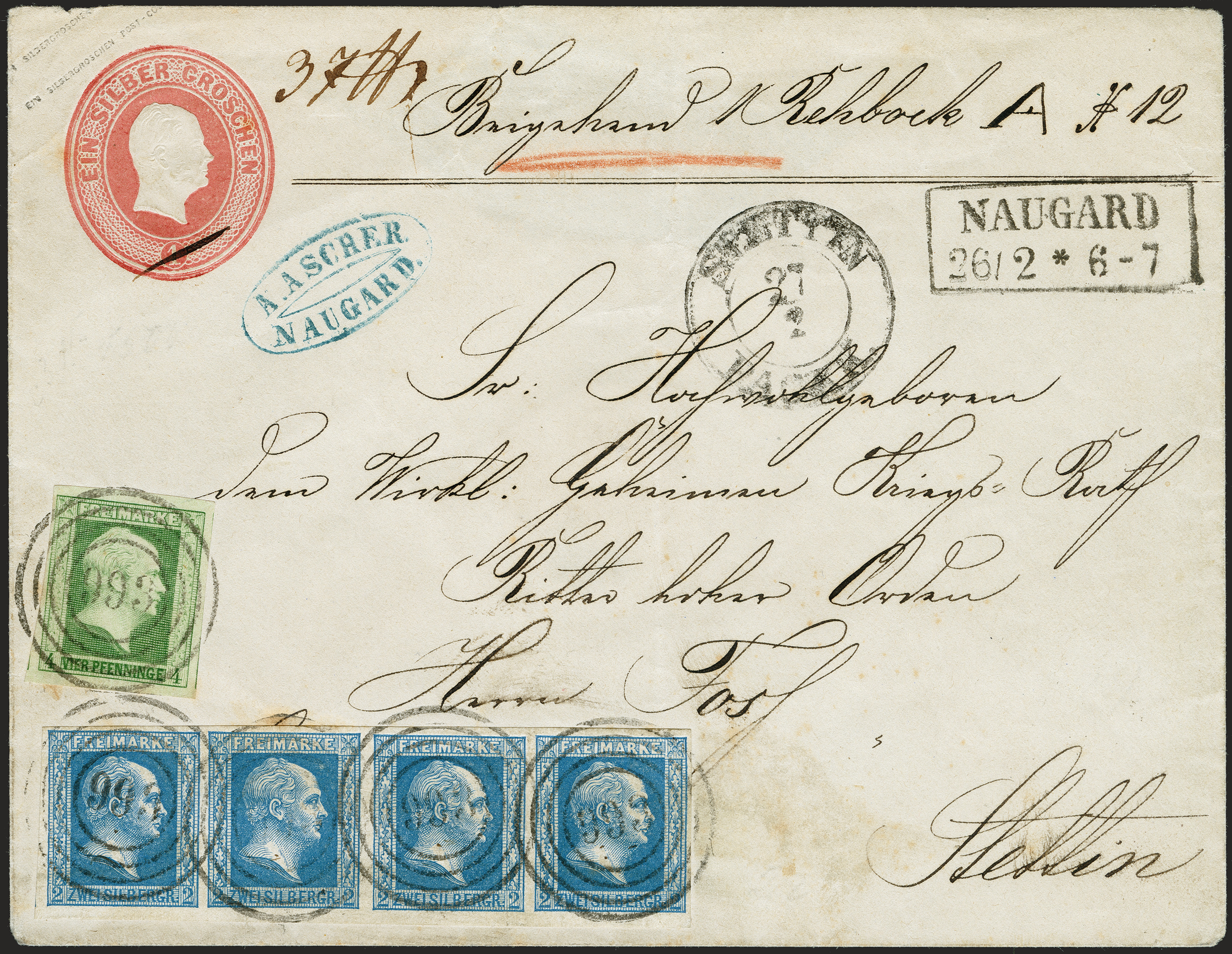 Lot 168 - Altdeutsche Staaten prussia - Heinrich Koehler Auktionen 372nd Auction - The ERIVAN Collection Lot 168 - Altdeutsche Staaten prussia - Heinrich Koehler Auktionen 372nd Auction - The ERIVAN Collection