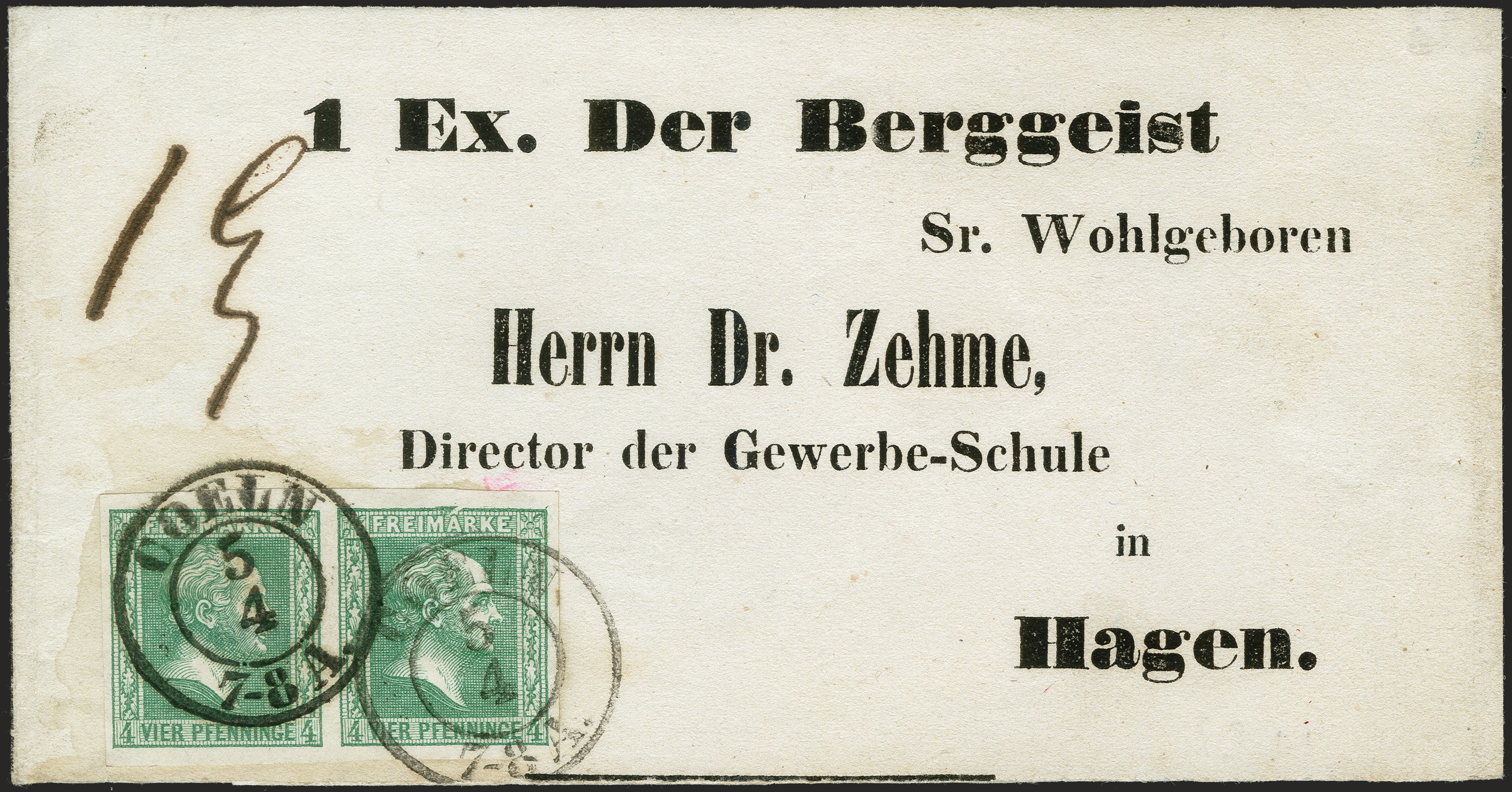 Lot 174 - Altdeutsche Staaten prussia - Heinrich Koehler Auktionen 372nd Auction - The ERIVAN Collection Lot 174 - Altdeutsche Staaten prussia - Heinrich Koehler Auktionen 372nd Auction - The ERIVAN Collection