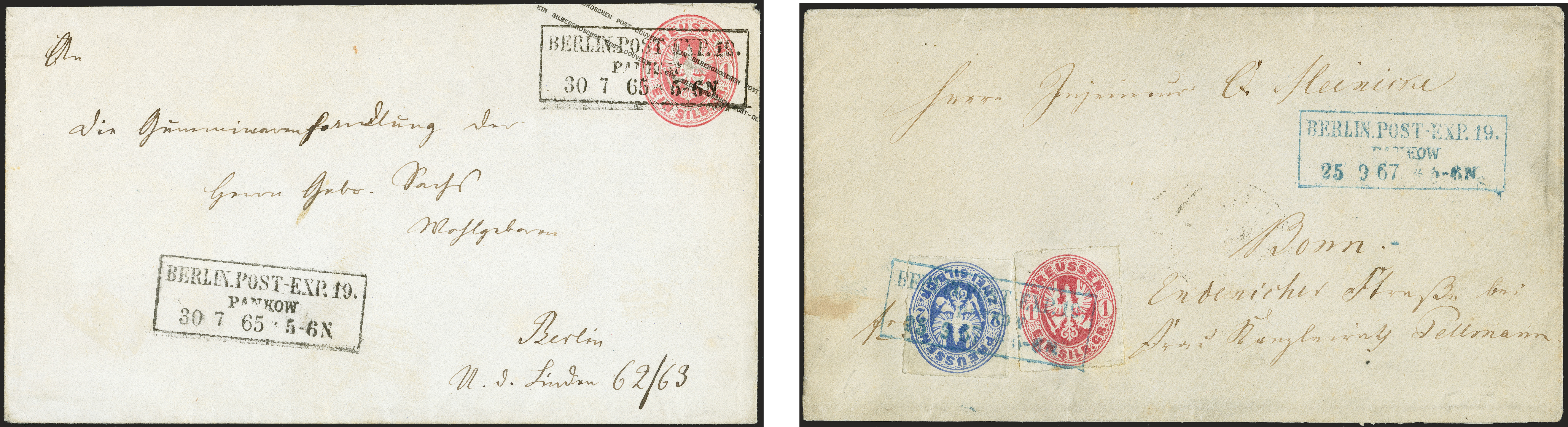 Lot 252 - preussen prussia - cancellations - Heinrich Koehler Auktionen 372nd Auction - The ERIVAN Collection Lot 252 - preussen prussia - cancellations - Heinrich Koehler Auktionen 372nd Auction - The ERIVAN Collection
