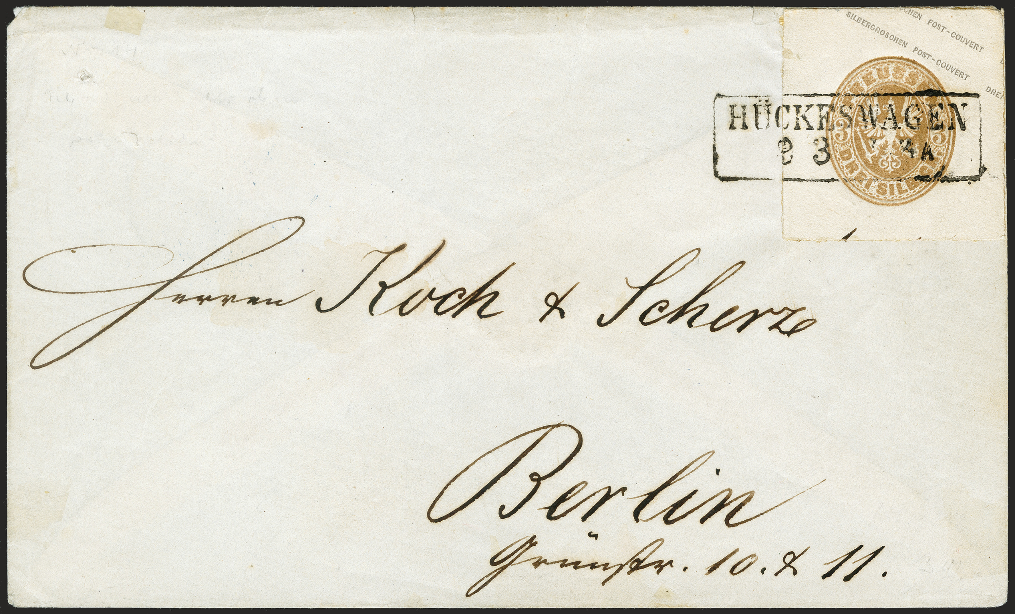 Lot 246 - preussen Prussia - postal stationary -  Heinrich Koehler Auktionen 372nd Auction - The ERIVAN Collection