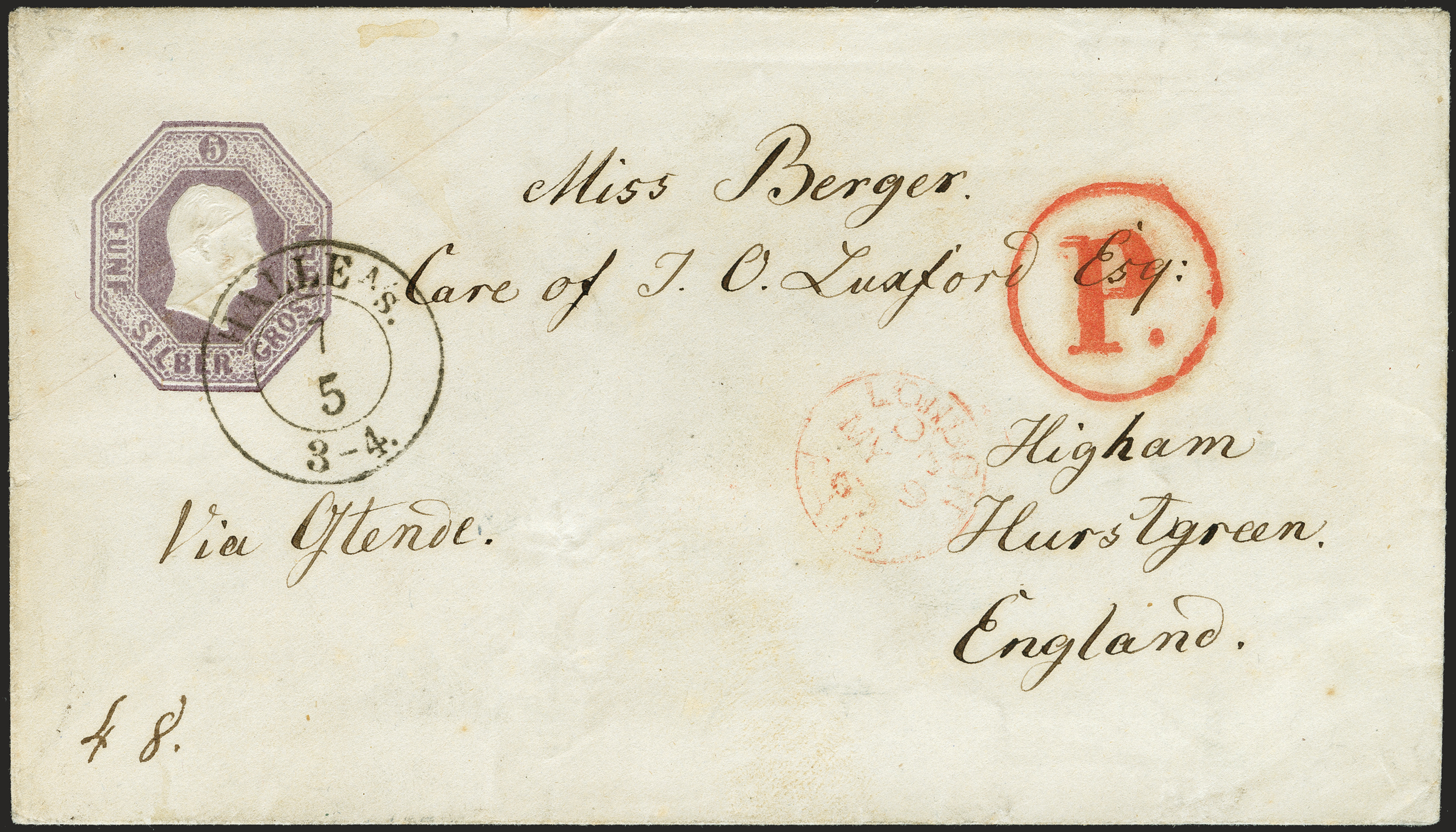 Lot 227 - preussen Prussia - postal stationary -  Heinrich Koehler Auktionen 372nd Auction - The ERIVAN Collection