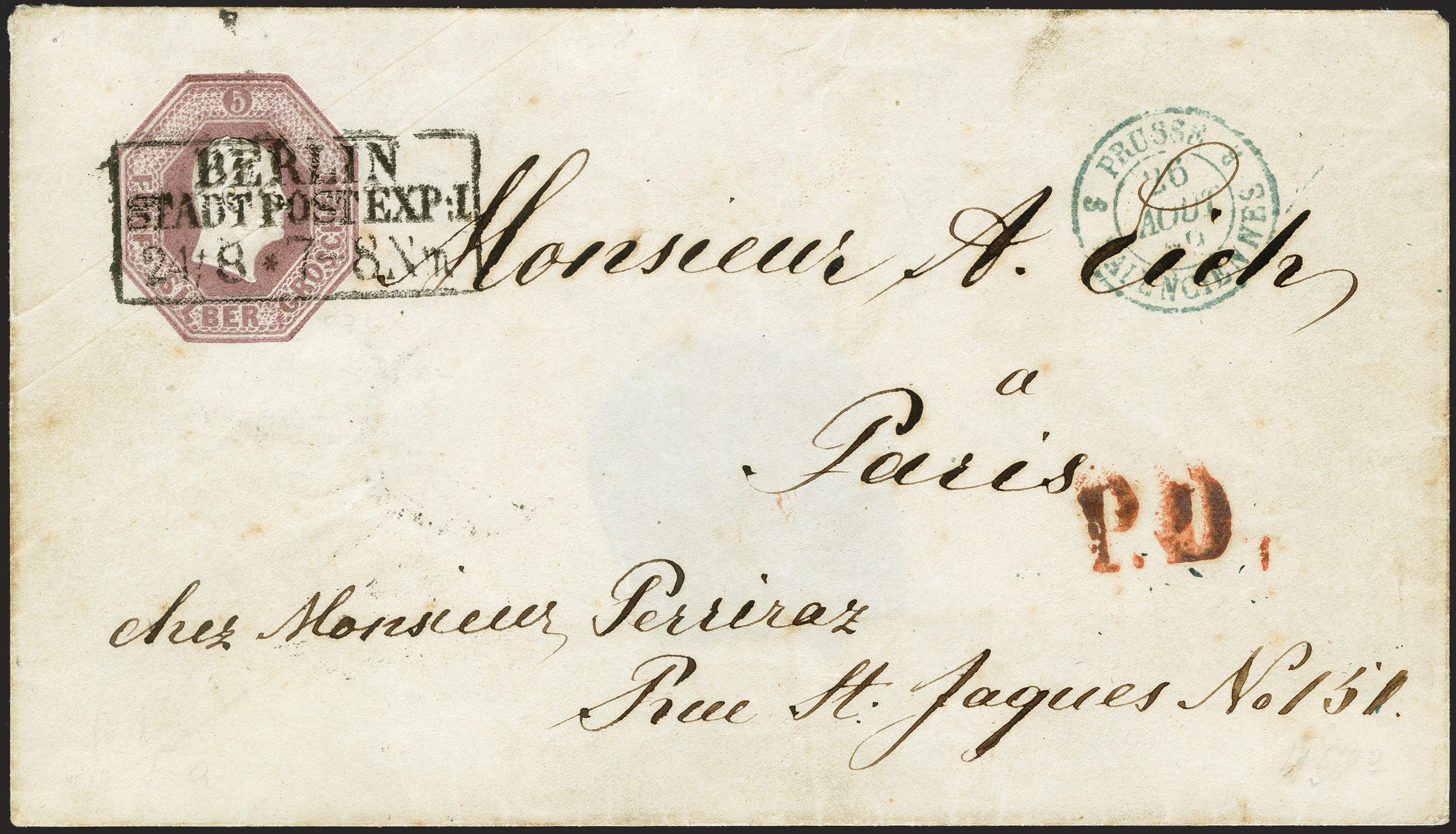 Lot 228 - preussen Prussia - postal stationary -  Heinrich Koehler Auktionen 372nd Auction - The ERIVAN Collection