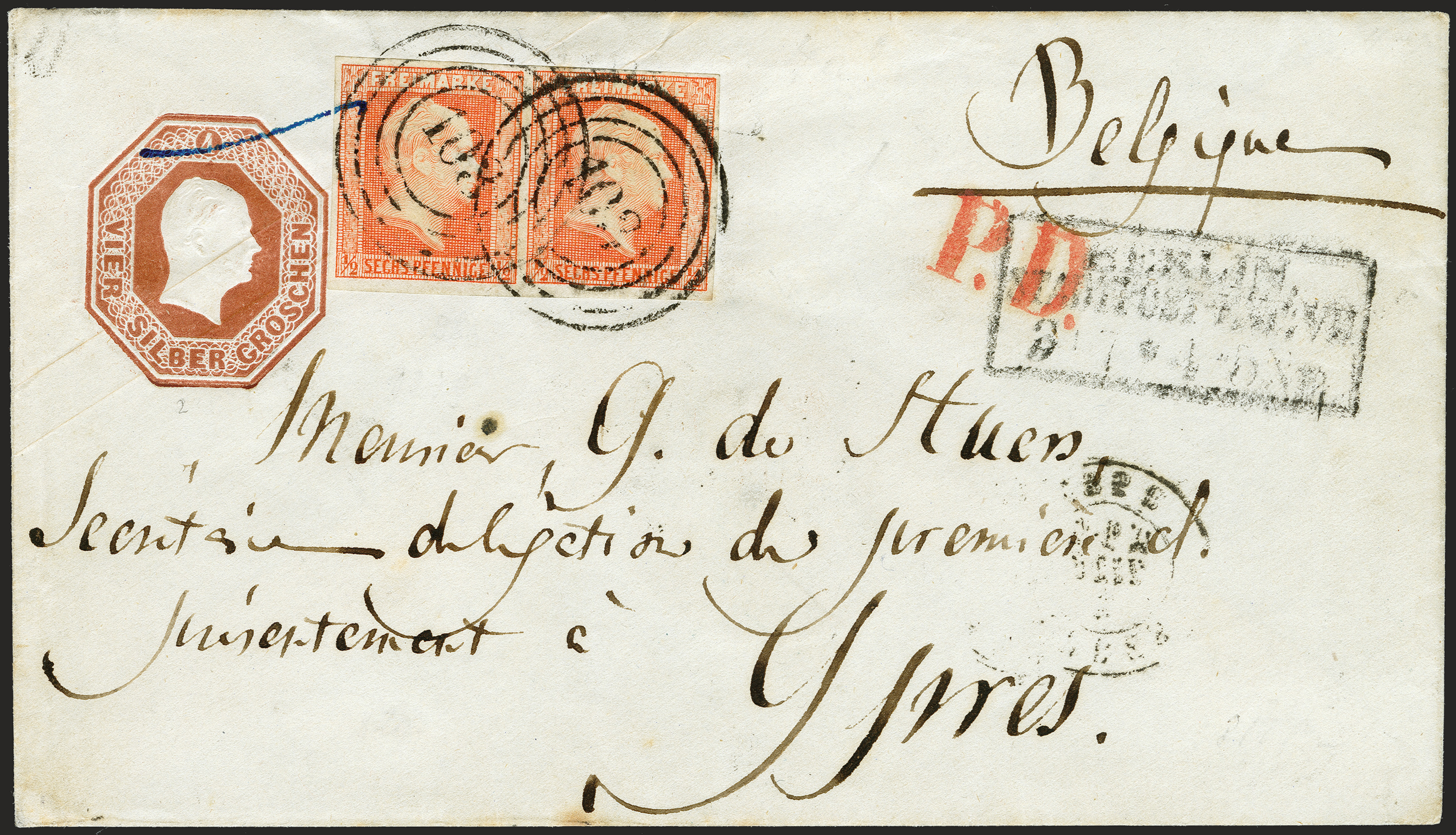 Lot 225 - preussen Prussia - postal stationary -  Heinrich Koehler Auktionen 372nd Auction - The ERIVAN Collection