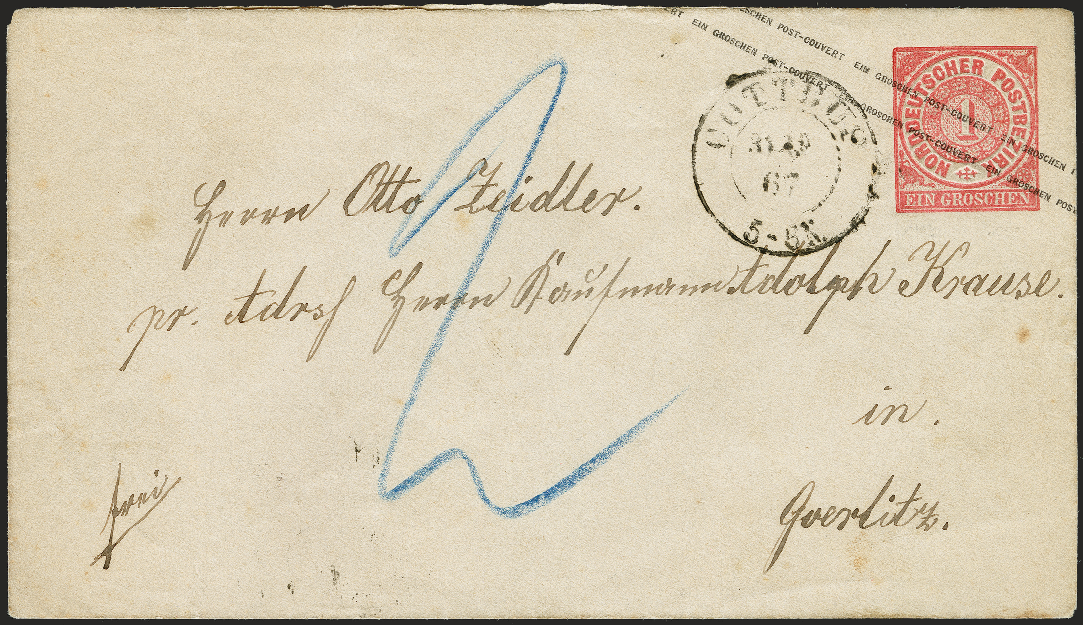 Lot 244 - preussen Prussia - postal stationary -  Heinrich Koehler Auktionen 372nd Auction - The ERIVAN Collection