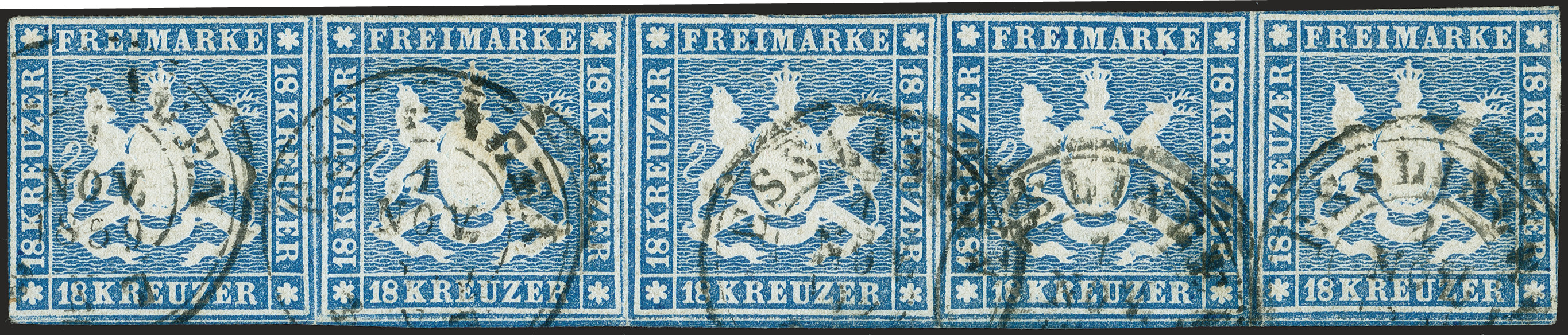 Lot 293 - Altdeutsche Staaten Wurttemberg -  Heinrich Koehler Auktionen 372nd Auction - The ERIVAN Collection