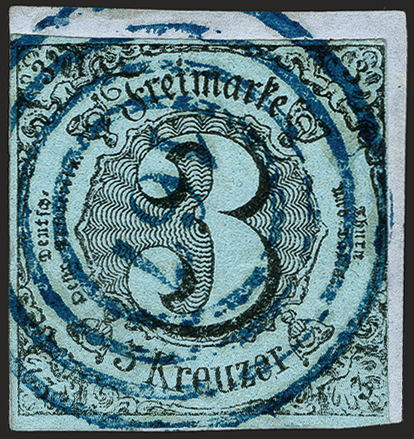 Lot 275 - Altdeutsche Staaten thurn and taxis - Heinrich Koehler Auktionen 372nd Auction - The ERIVAN Collection Lot 275 - Altdeutsche Staaten thurn and taxis - Heinrich Koehler Auktionen 372nd Auction - The ERIVAN Collection