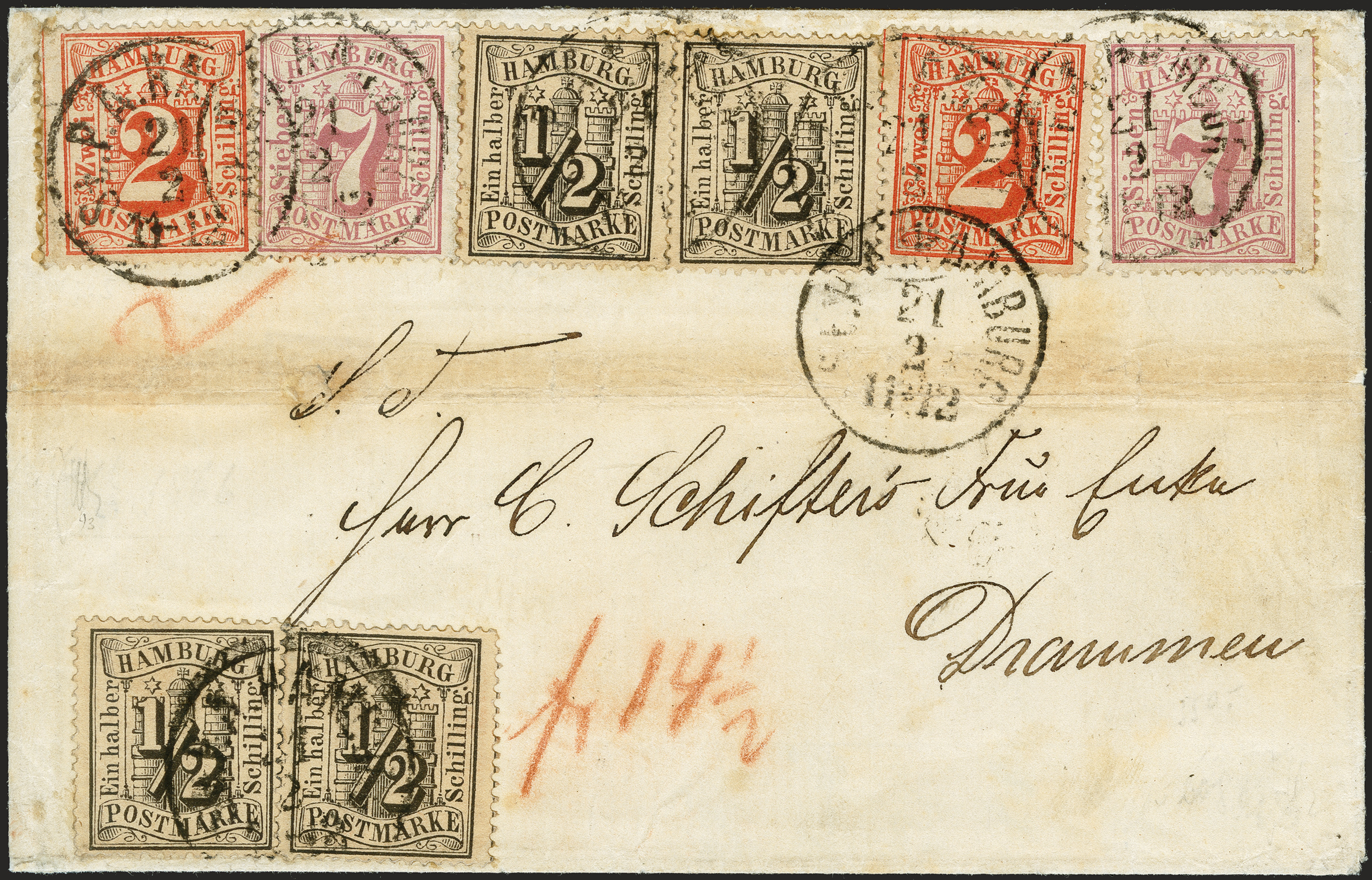 Lot 81 - Altdeutsche Staaten hamburg -  Heinrich Koehler Auktionen 372nd Auction - The ERIVAN Collection