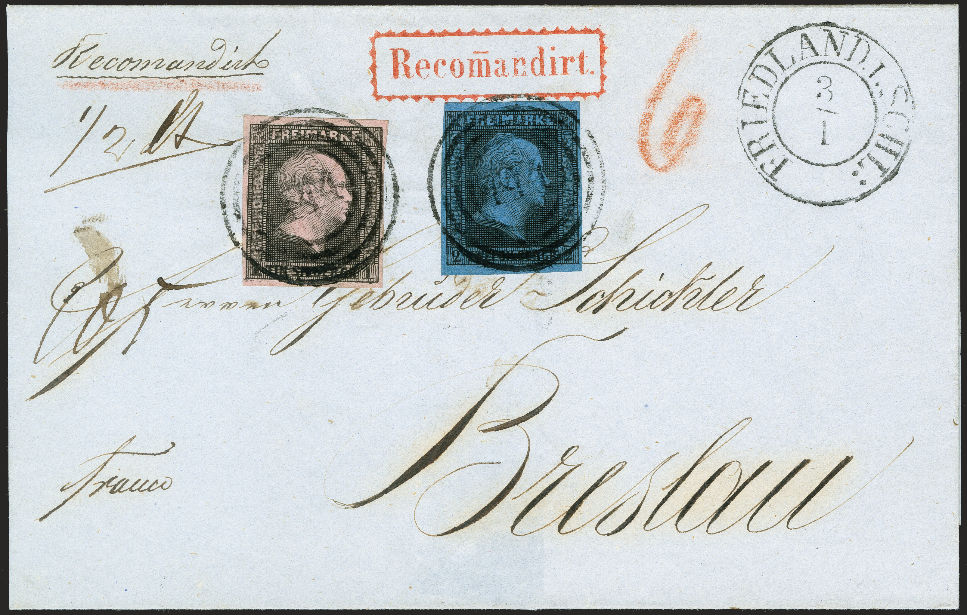 Lot 154 - Altdeutsche Staaten prussia - Heinrich Koehler Auktionen 372nd Auction - The ERIVAN Collection Lot 154 - Altdeutsche Staaten prussia - Heinrich Koehler Auktionen 372nd Auction - The ERIVAN Collection
