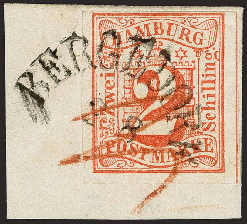 Lot 52 - bergedorf bergedorf - stamps of foreign post offices fremder postverwaltungen -  Heinrich Koehler Auktionen 372nd Auction - The ERIVAN Collection