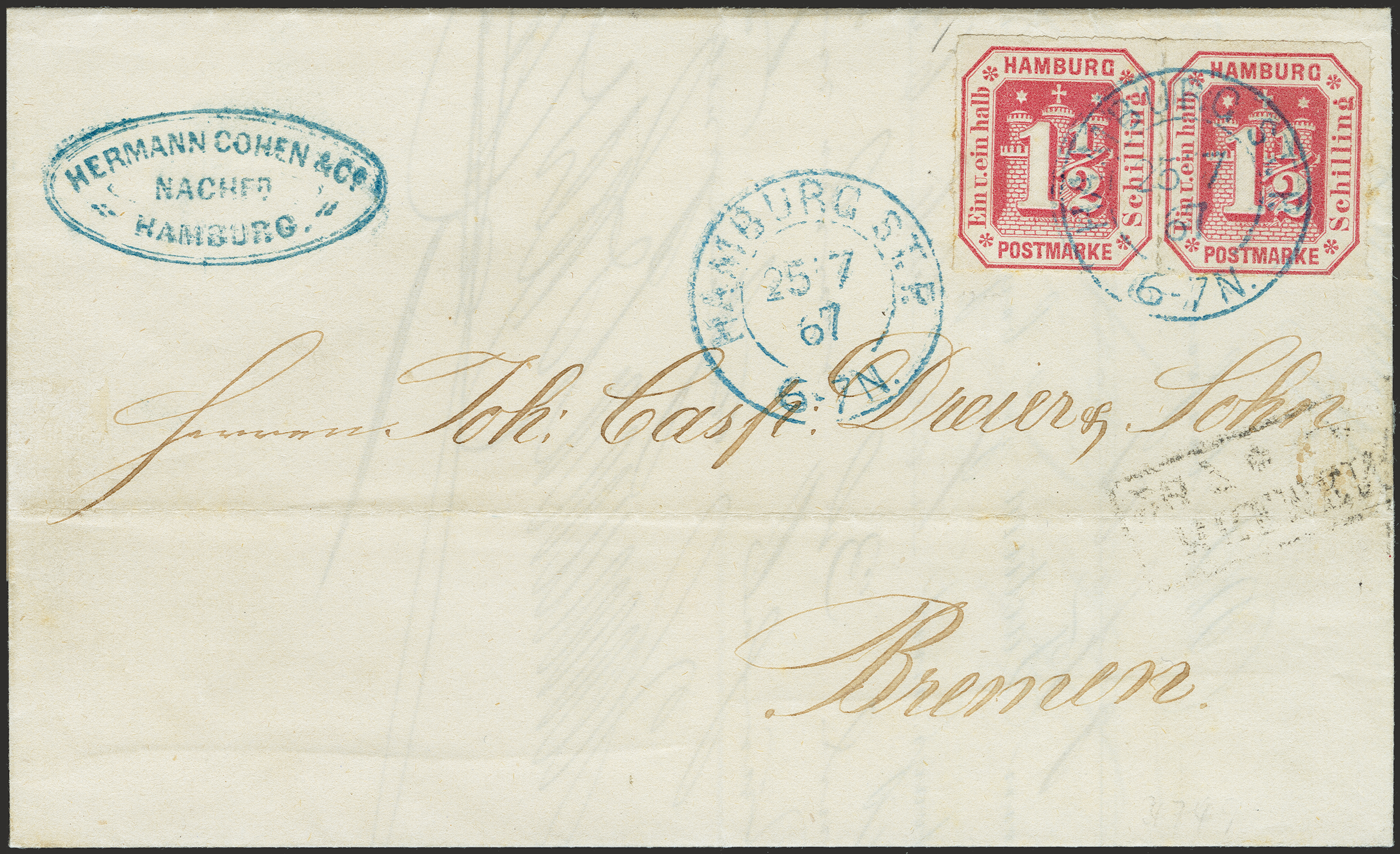 Lot 85 - Altdeutsche Staaten hamburg -  Heinrich Koehler Auktionen 372nd Auction - The ERIVAN Collection