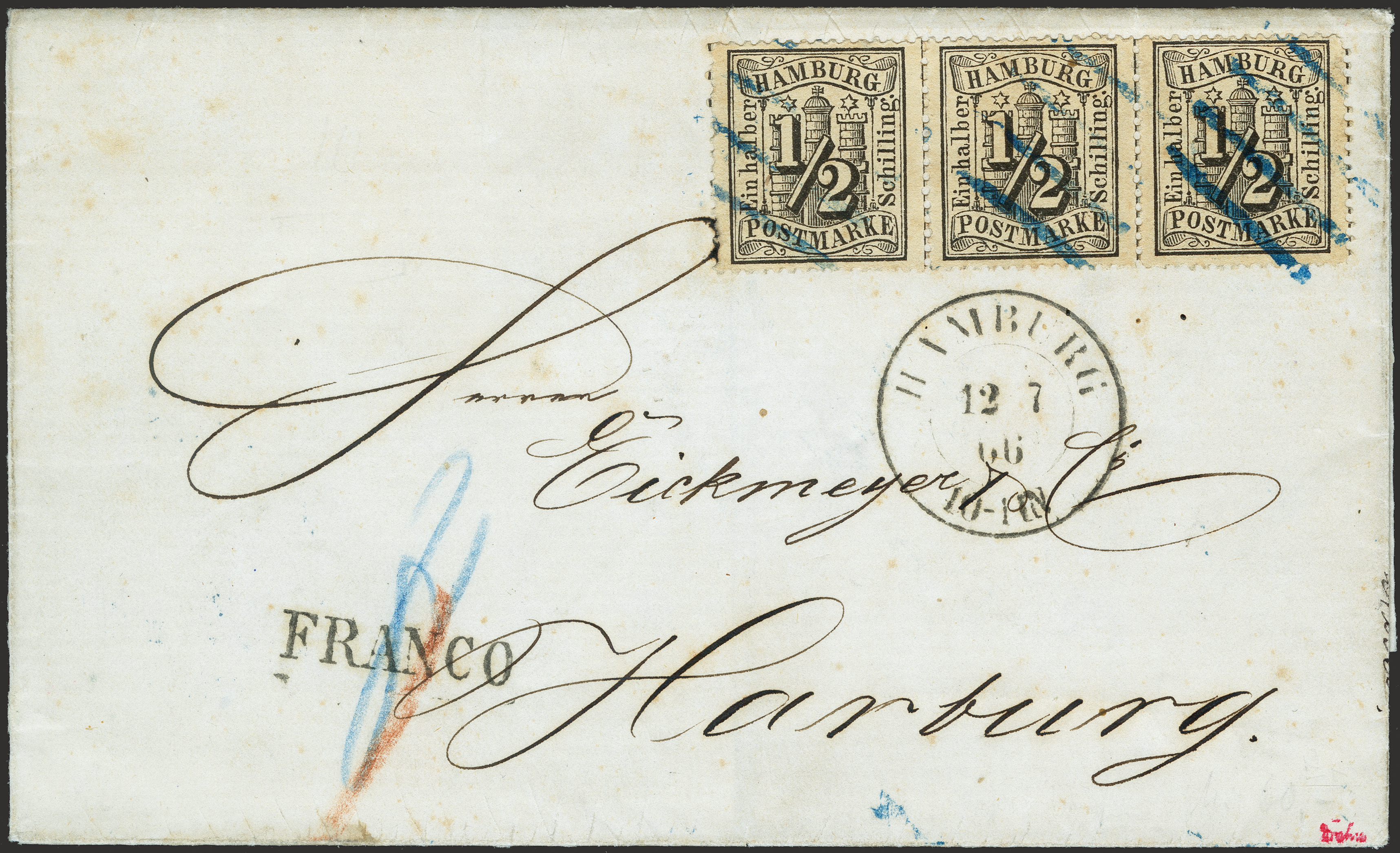Lot 79 - Altdeutsche Staaten hamburg -  Heinrich Koehler Auktionen 372nd Auction - The ERIVAN Collection