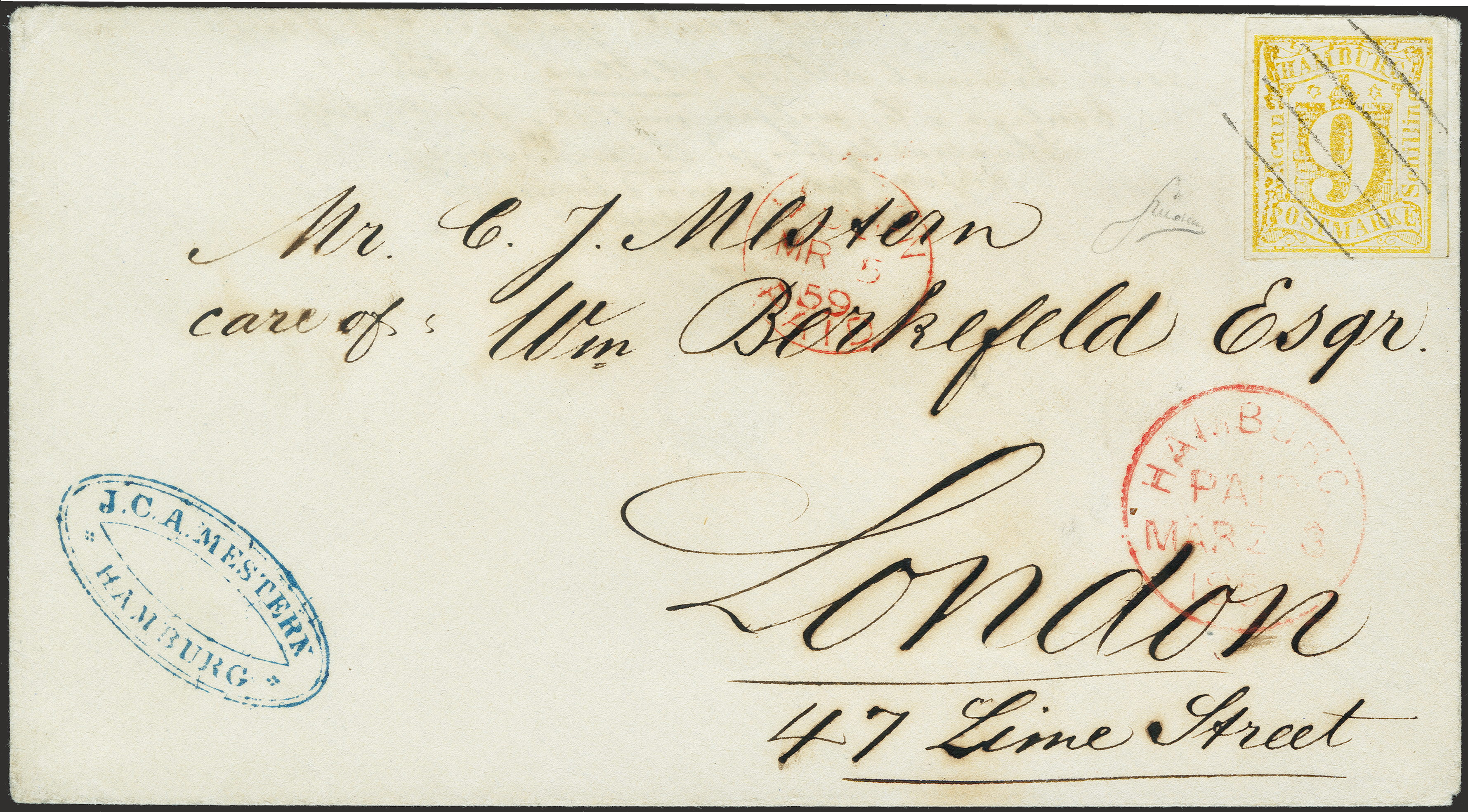 Lot 76 - Altdeutsche Staaten hamburg -  Heinrich Koehler Auktionen 372nd Auction - The ERIVAN Collection