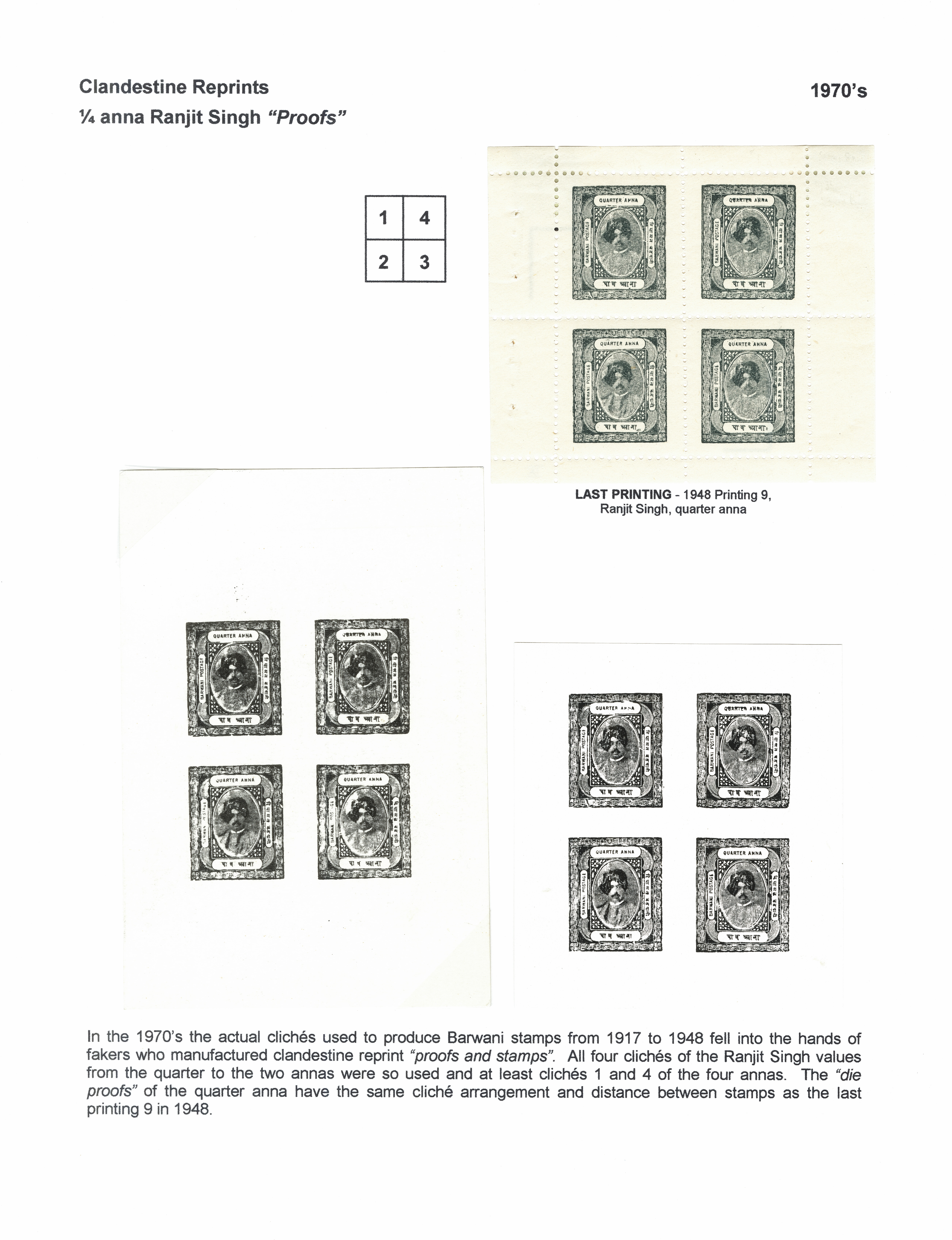 Lot 10216 - india small states Barwani -  Heinrich Koehler Auktionen Heinrich Köhler Auction 377 - Day 2