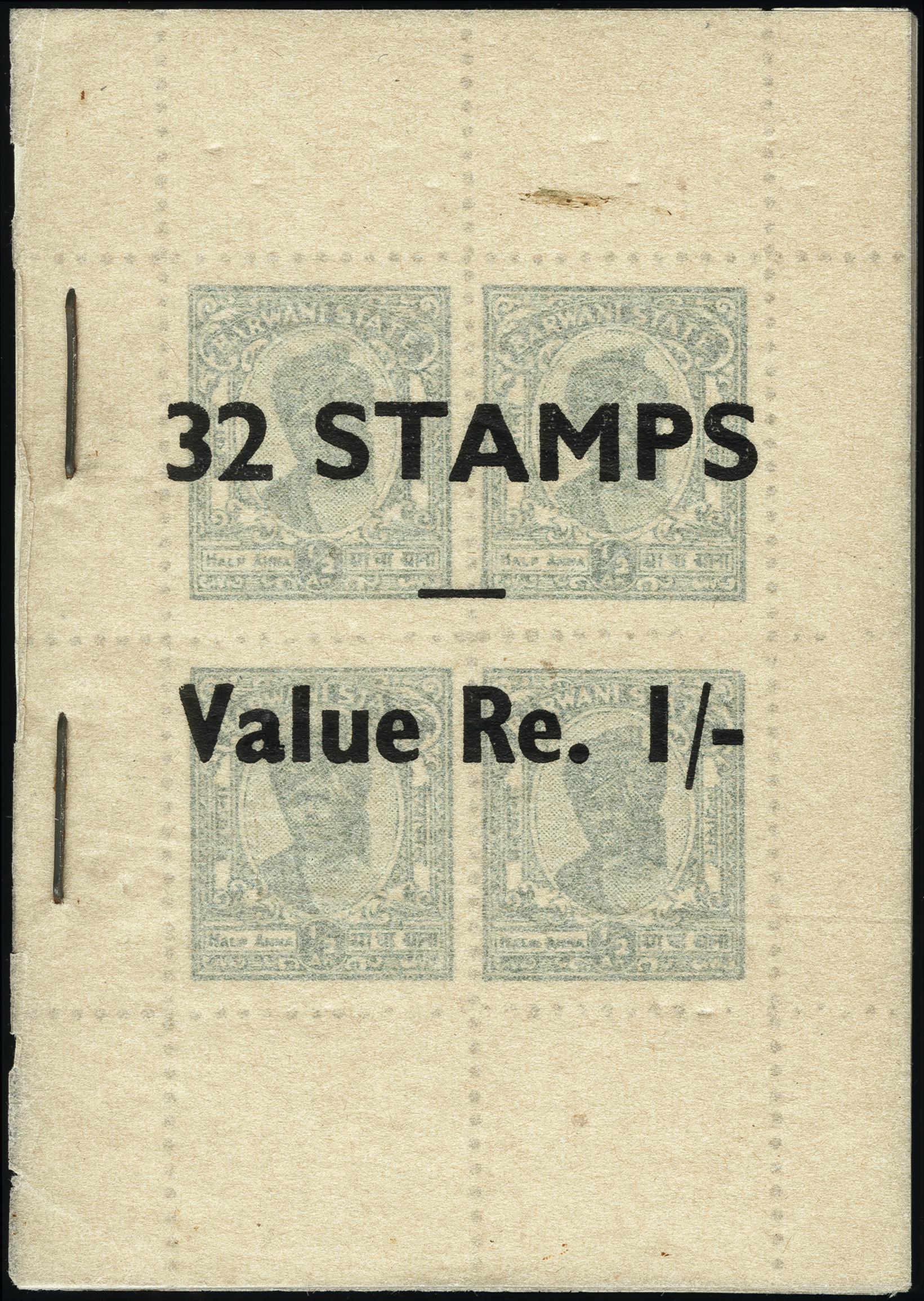 Lot 10222 - india small states Barwani -  Heinrich Koehler Auktionen Heinrich Köhler Auction 377 - Day 2