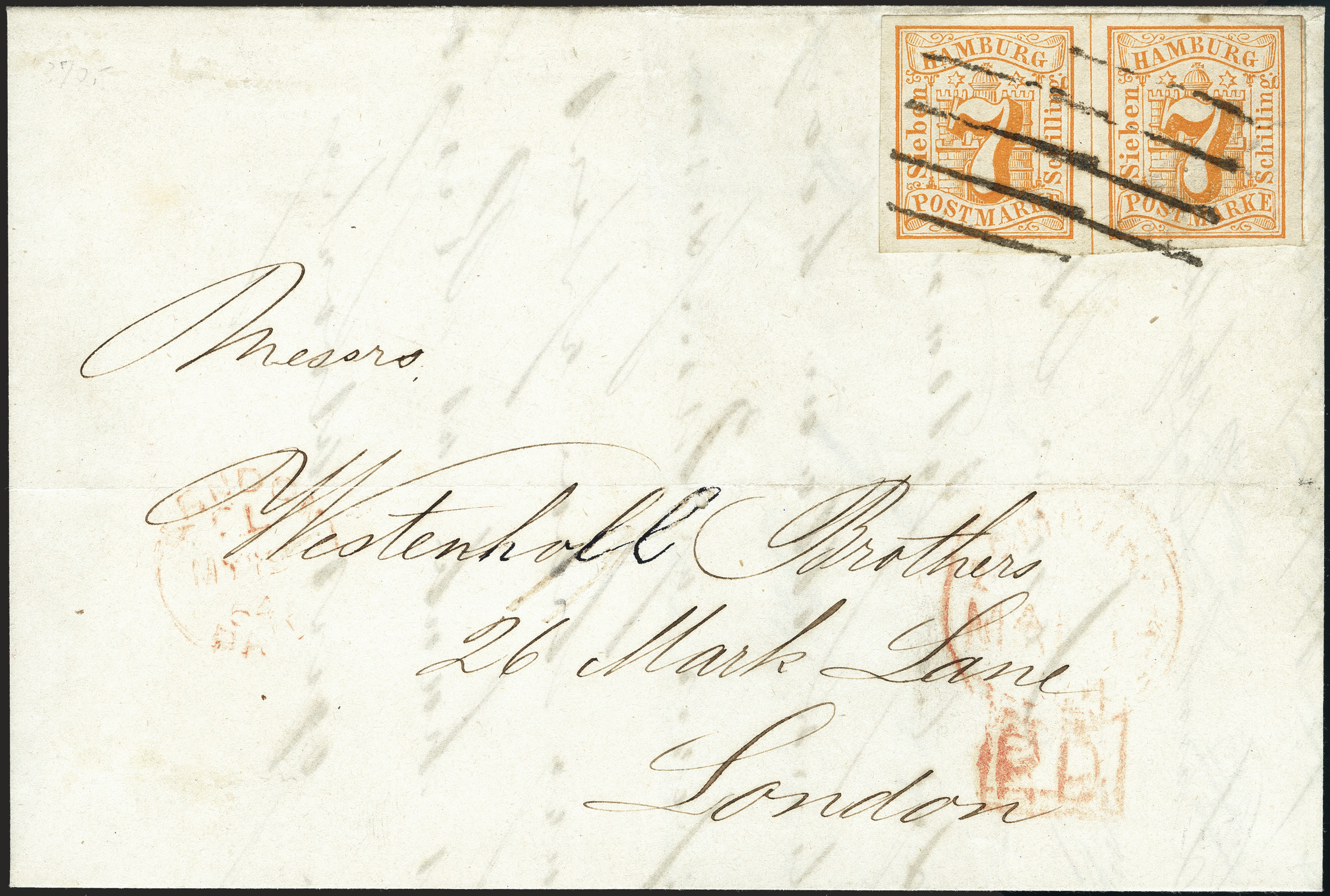 Lot 48 - german states hamburg - Heinrich Koehler Auktionen Heinrich Köhler Auction 377 - Day 6 Lot 48 - german states hamburg - Heinrich Koehler Auktionen Heinrich Köhler Auction 377 - Day 6