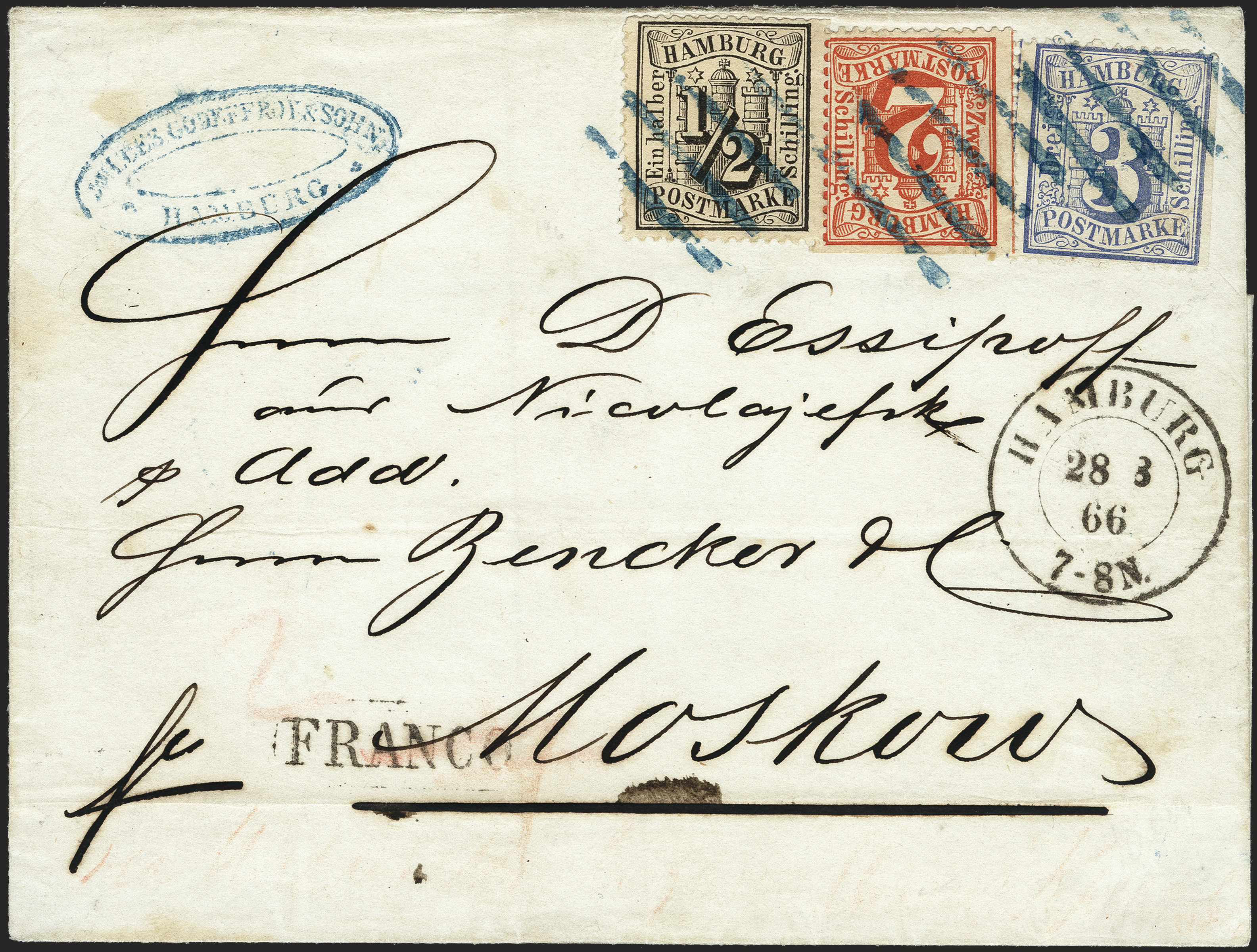 Lot 49 - german states hamburg - Heinrich Koehler Auktionen Heinrich Köhler Auction 377 - Day 6 Lot 49 - german states hamburg - Heinrich Koehler Auktionen Heinrich Köhler Auction 377 - Day 6