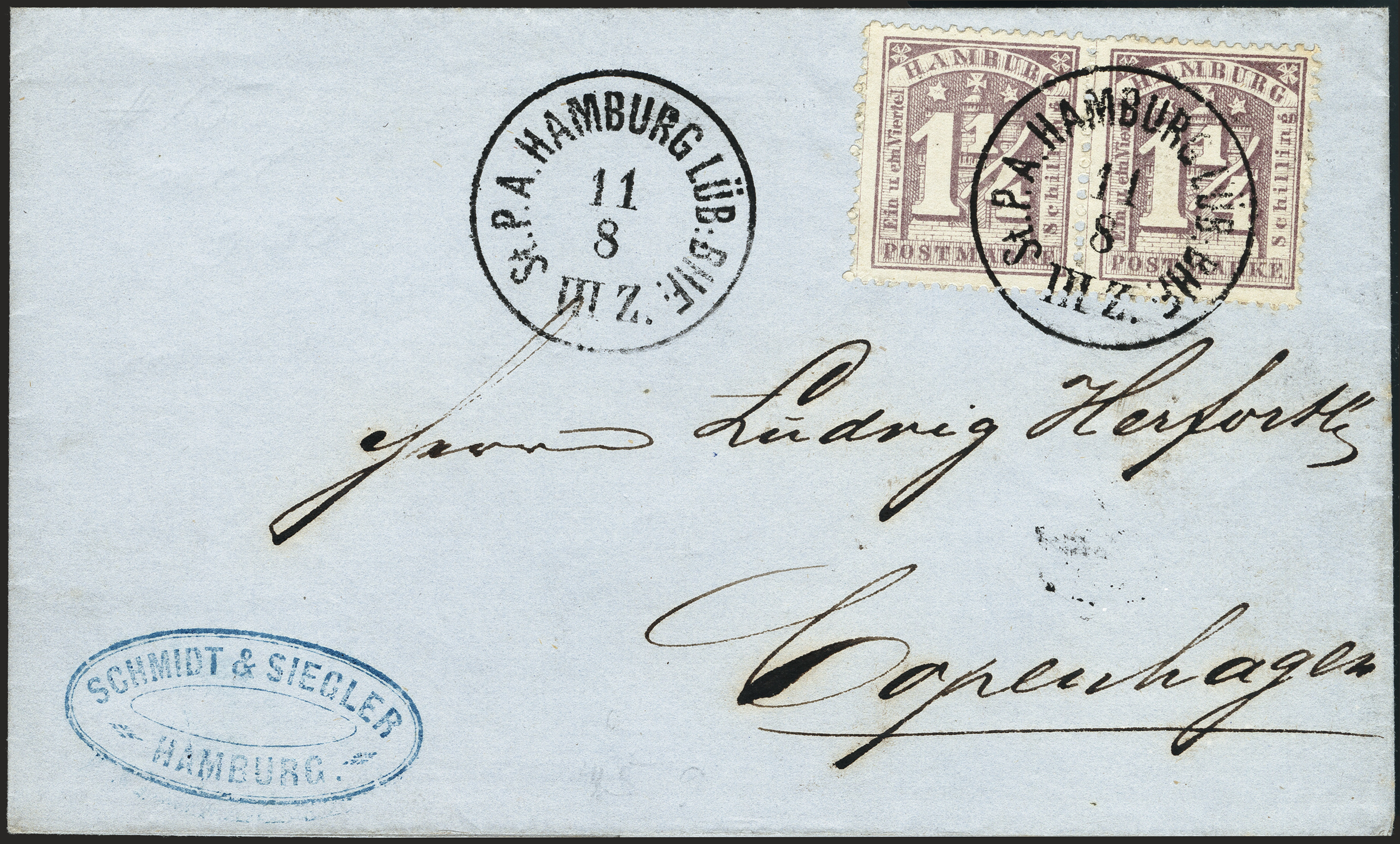 Lot 52 - german states hamburg - Heinrich Koehler Auktionen Heinrich Köhler Auction 377 - Day 6 Lot 52 - german states hamburg - Heinrich Koehler Auktionen Heinrich Köhler Auction 377 - Day 6