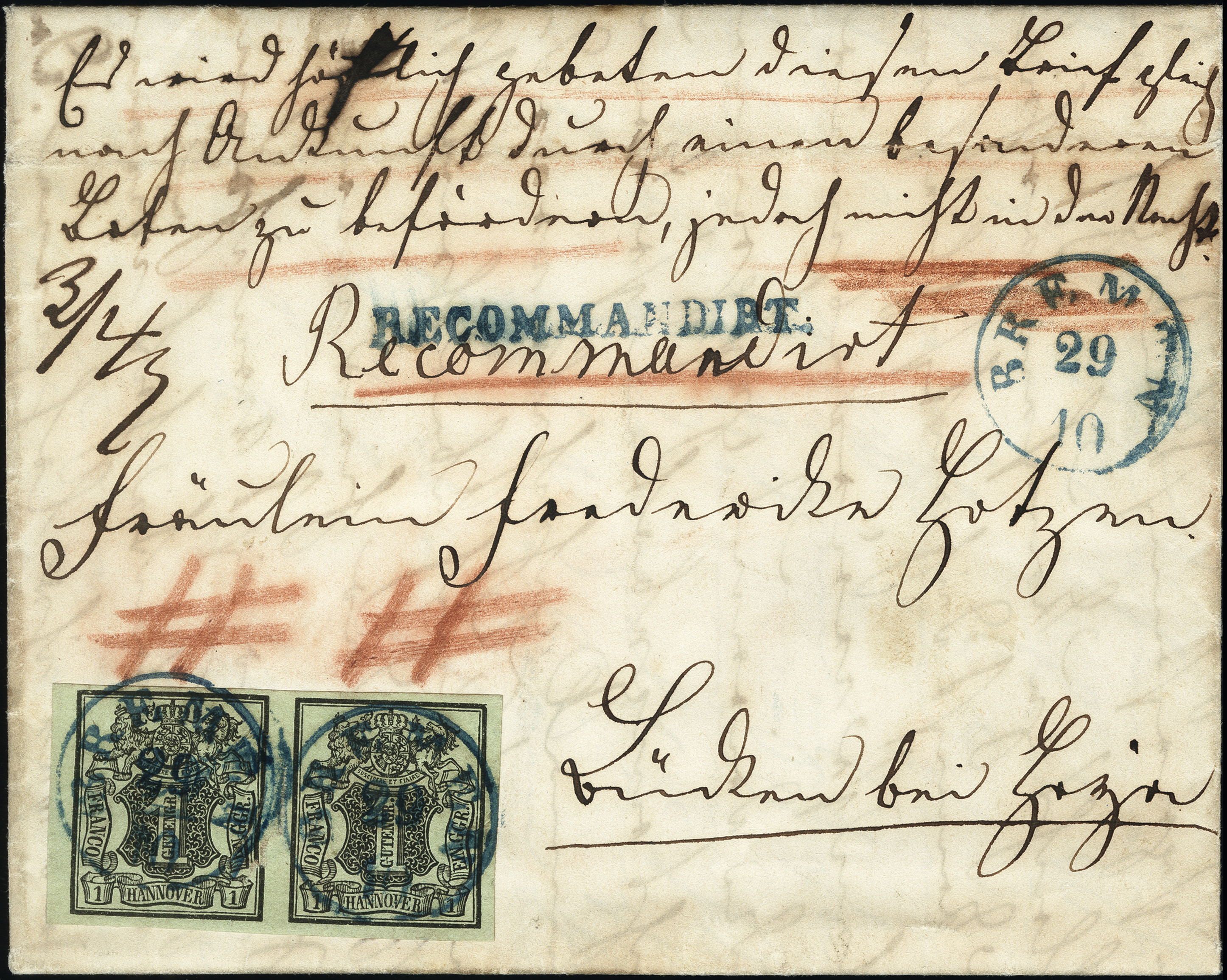 Lot 9509 - german states hannover -  Heinrich Koehler Auktionen Heinrich Köhler Auction 377 - Day 4