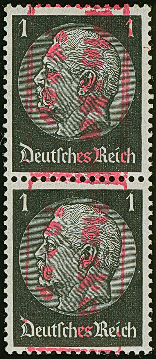 Pskov: 20 K. Double overprint