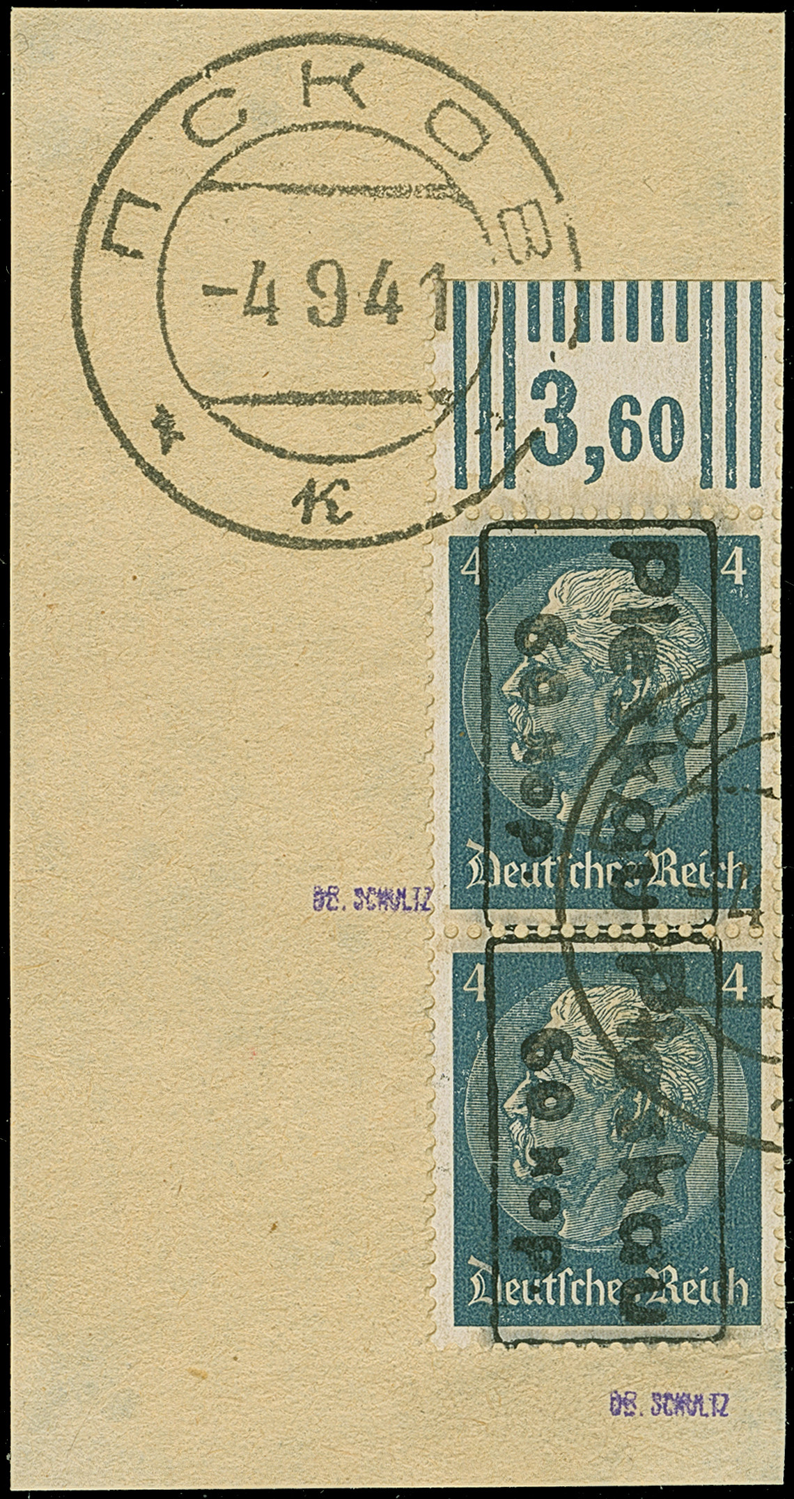 Pskov: Hindenburg Trial 4 Pf.