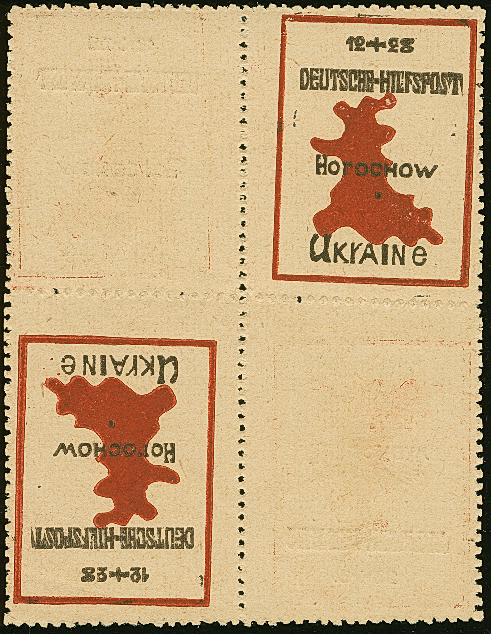 Gorochow: Complete map mini-sheet