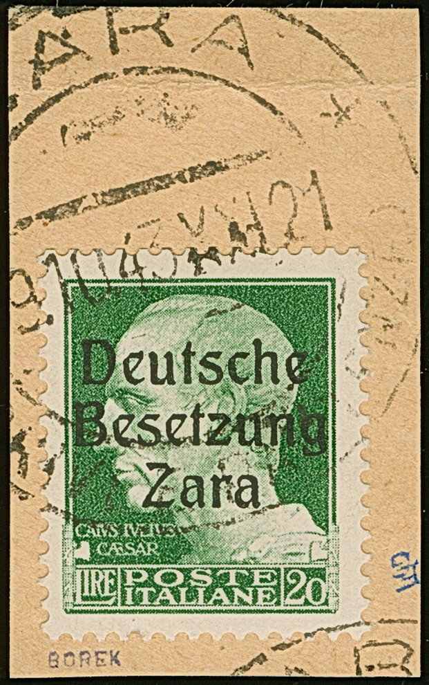 Zara: 20 Lire dark green used